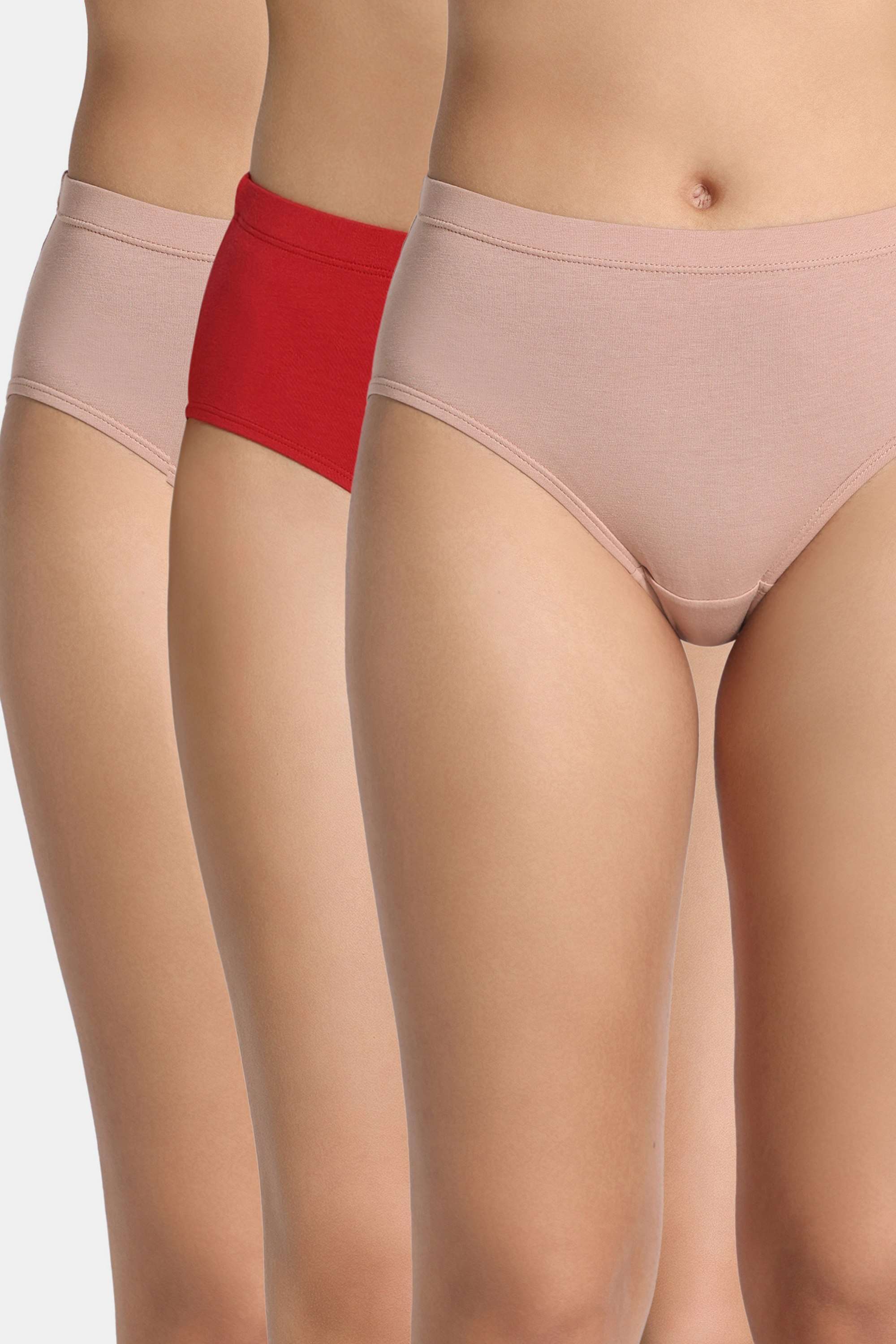 Full-Coverage-Medium-Rise-Hipster-Panty-(Pack-of-3)---Multicolor