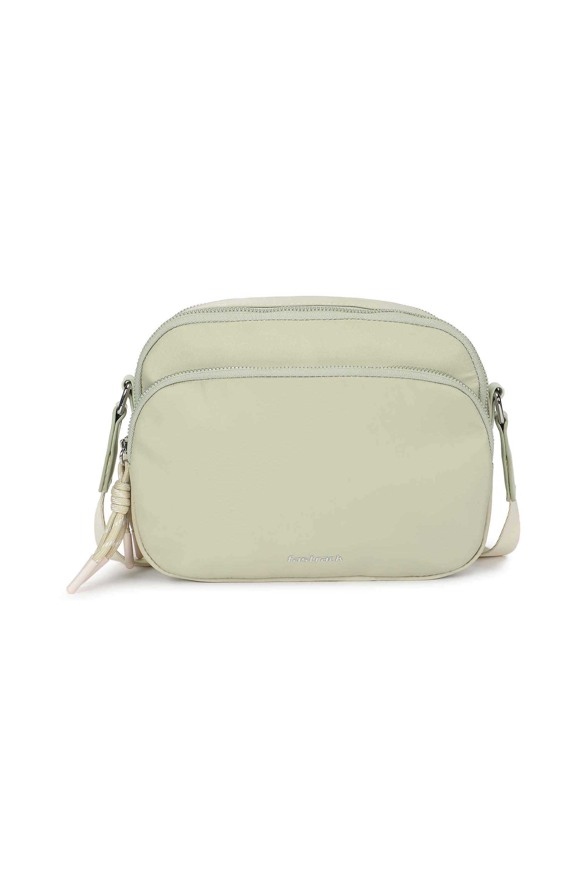 Zipper-Closure-PU-Women-Casual-Wear-Sling-Bag