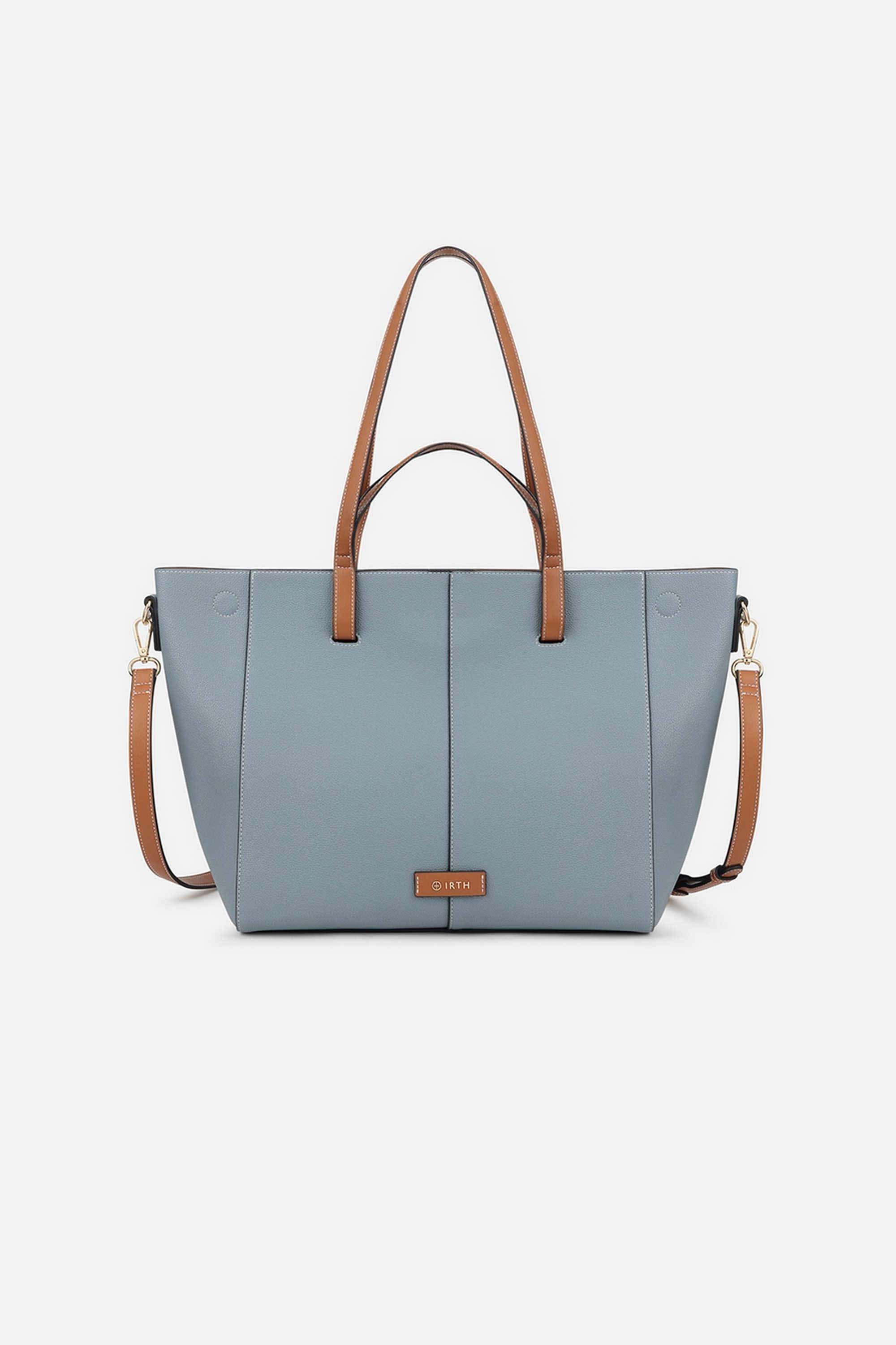 Zipper-PU-Women-Casual-Wear-Tote-Bag