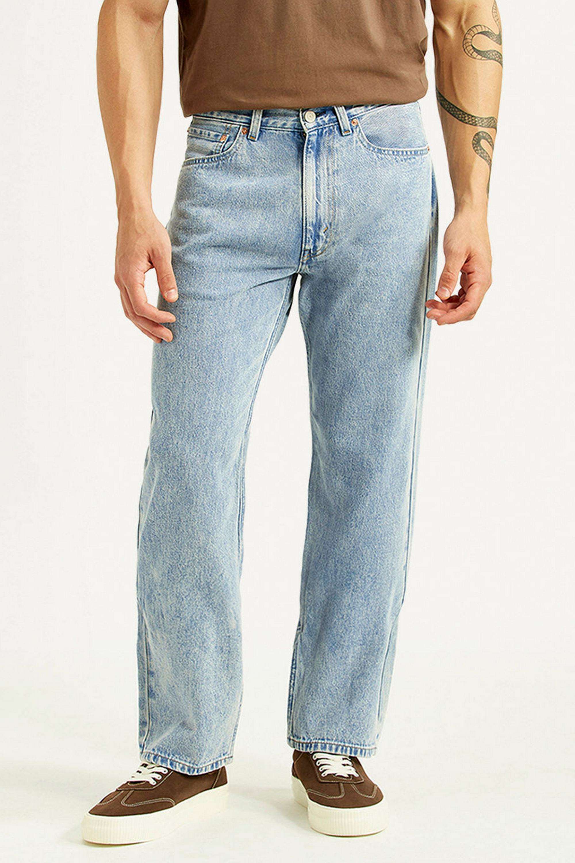 Solid-Cotton-Relaxed-Fit-Men-s-Jeans