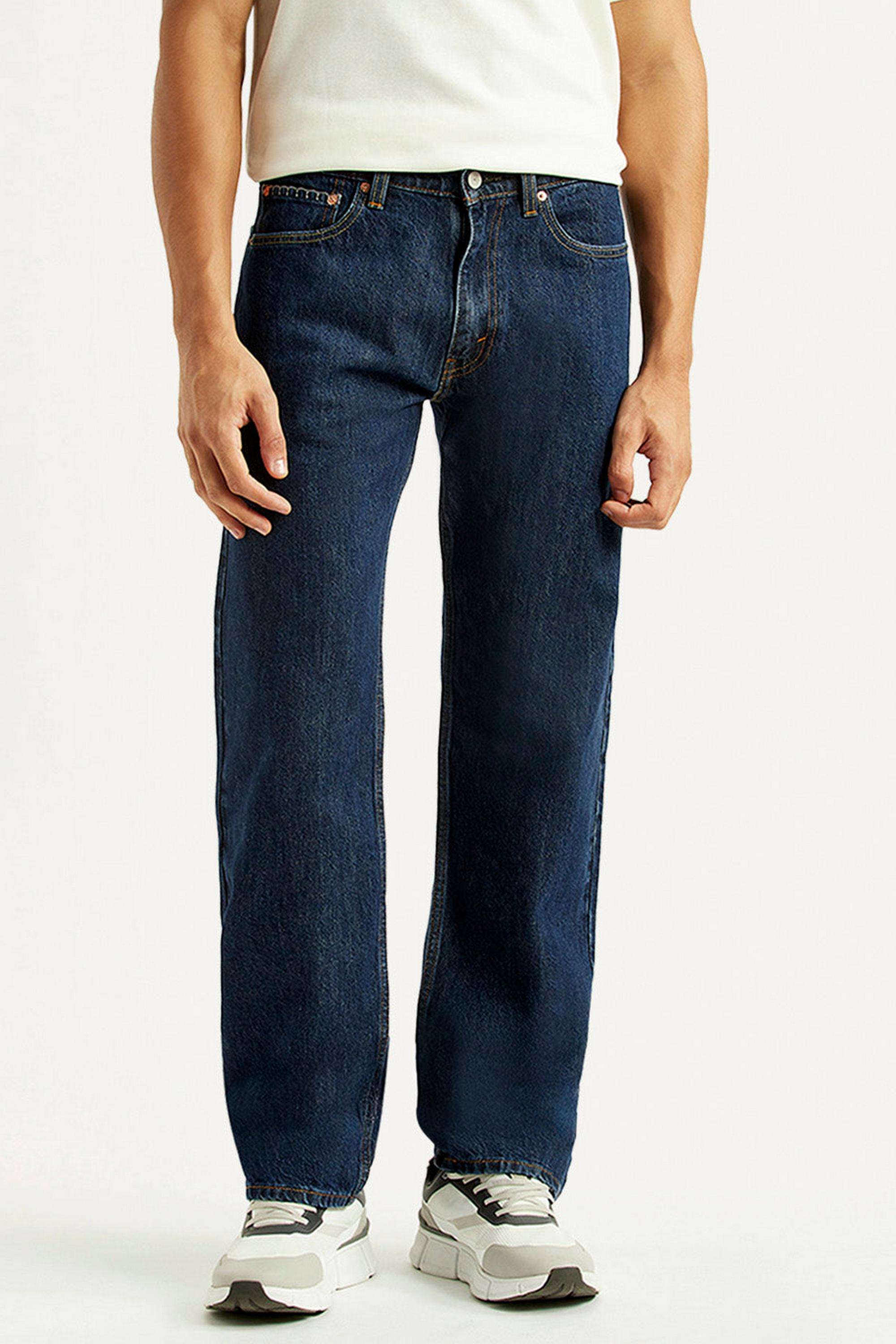 Solid-Cotton-Relaxed-Fit-Men-s-Jeans