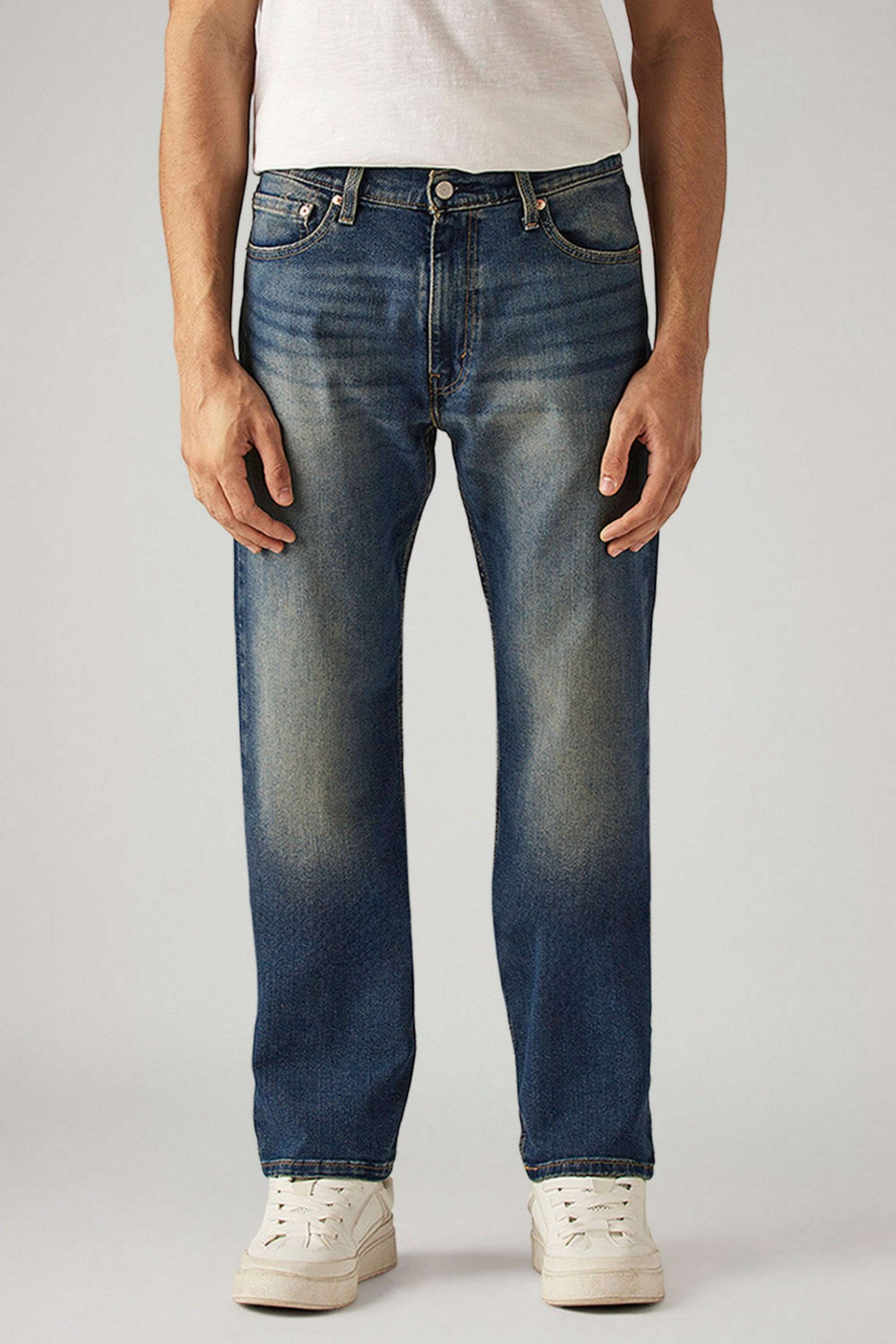 Light-Wash-Cotton-Slim-Fit-Men-s-Jeans