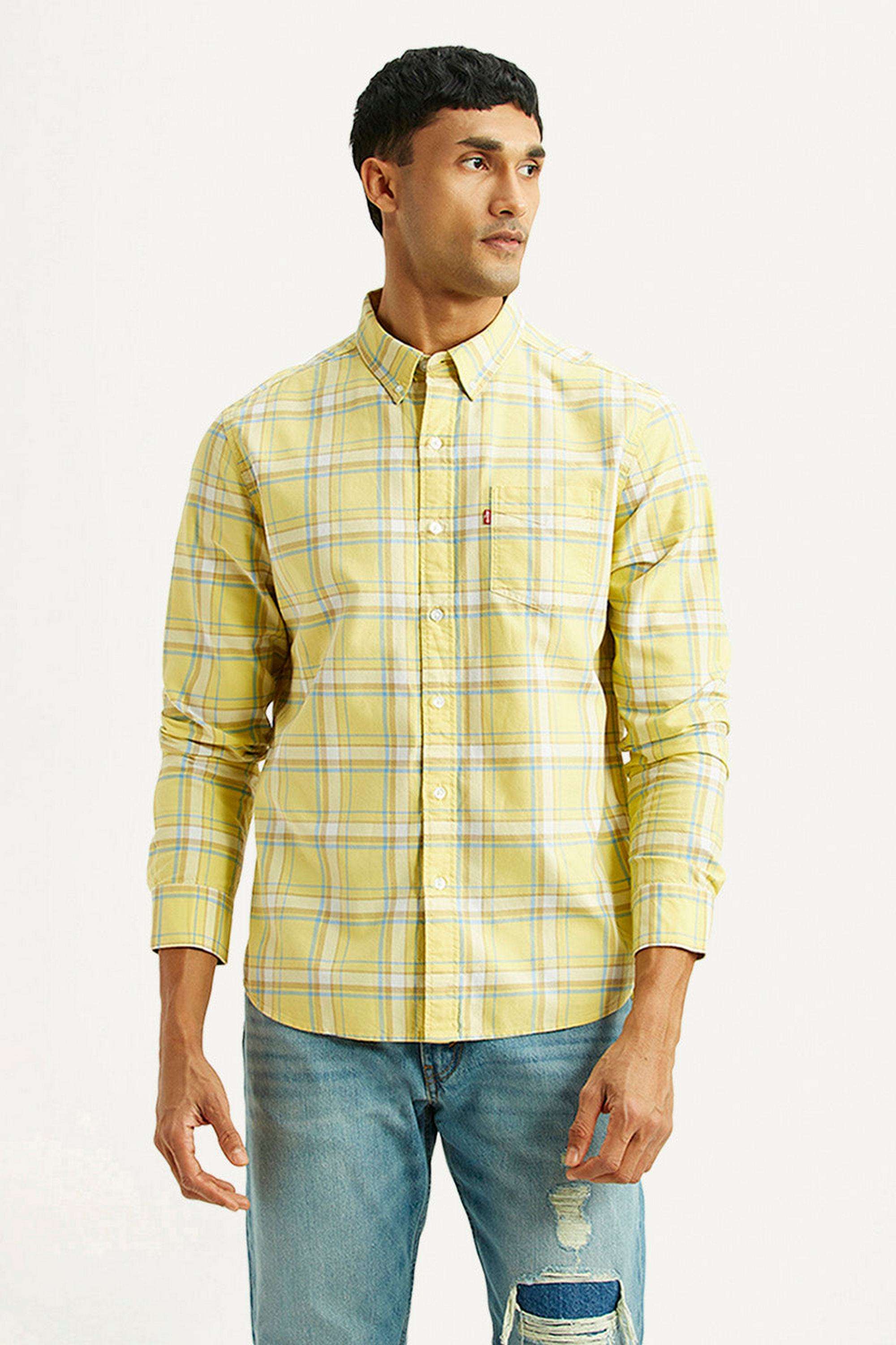 Checks-Cotton-Slim-Fit-Men-s-Shirt