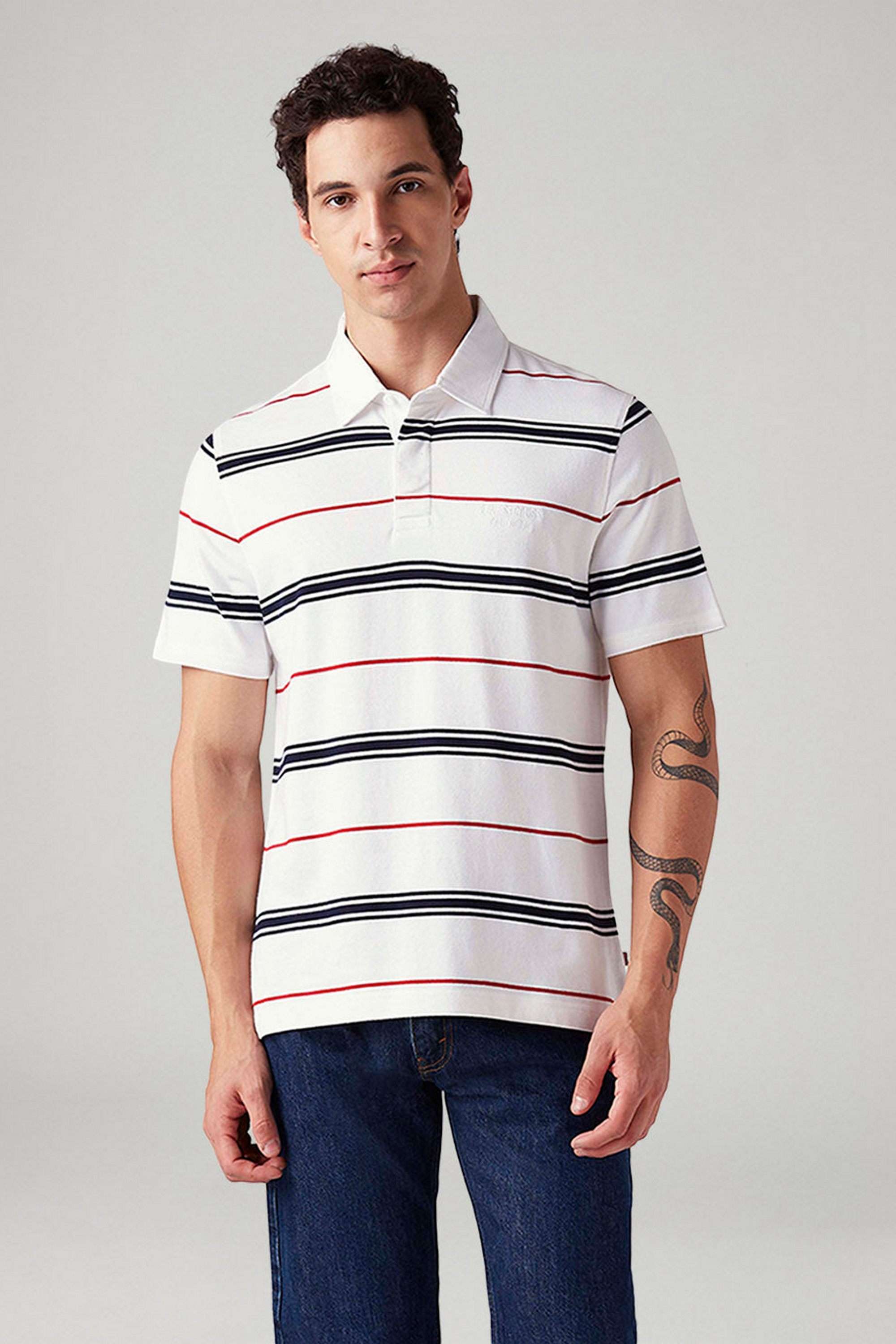 Stripes-Cotton-Polo-Men-s-T-Shirt