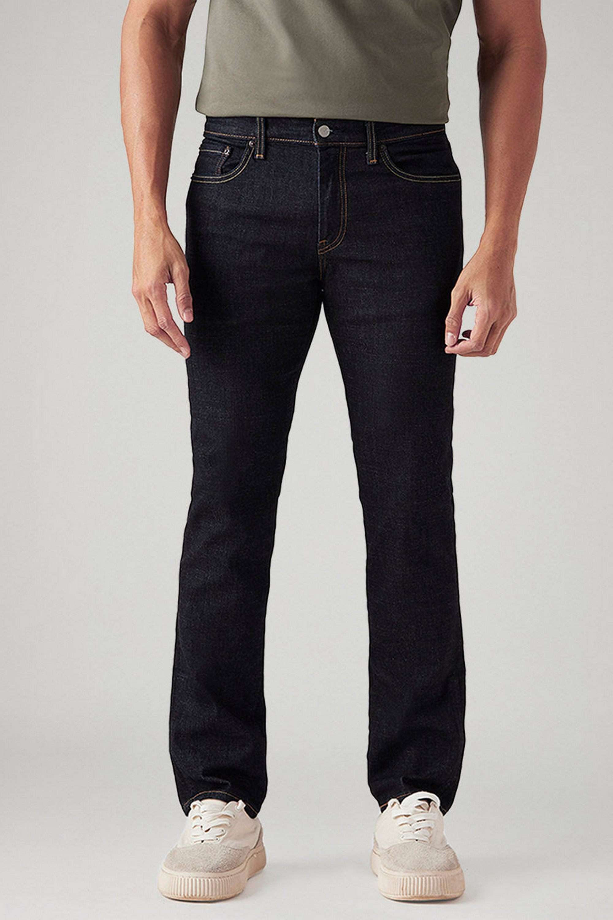 Light-Wash-Cotton-Slim-Fit-Men-s-Jeans