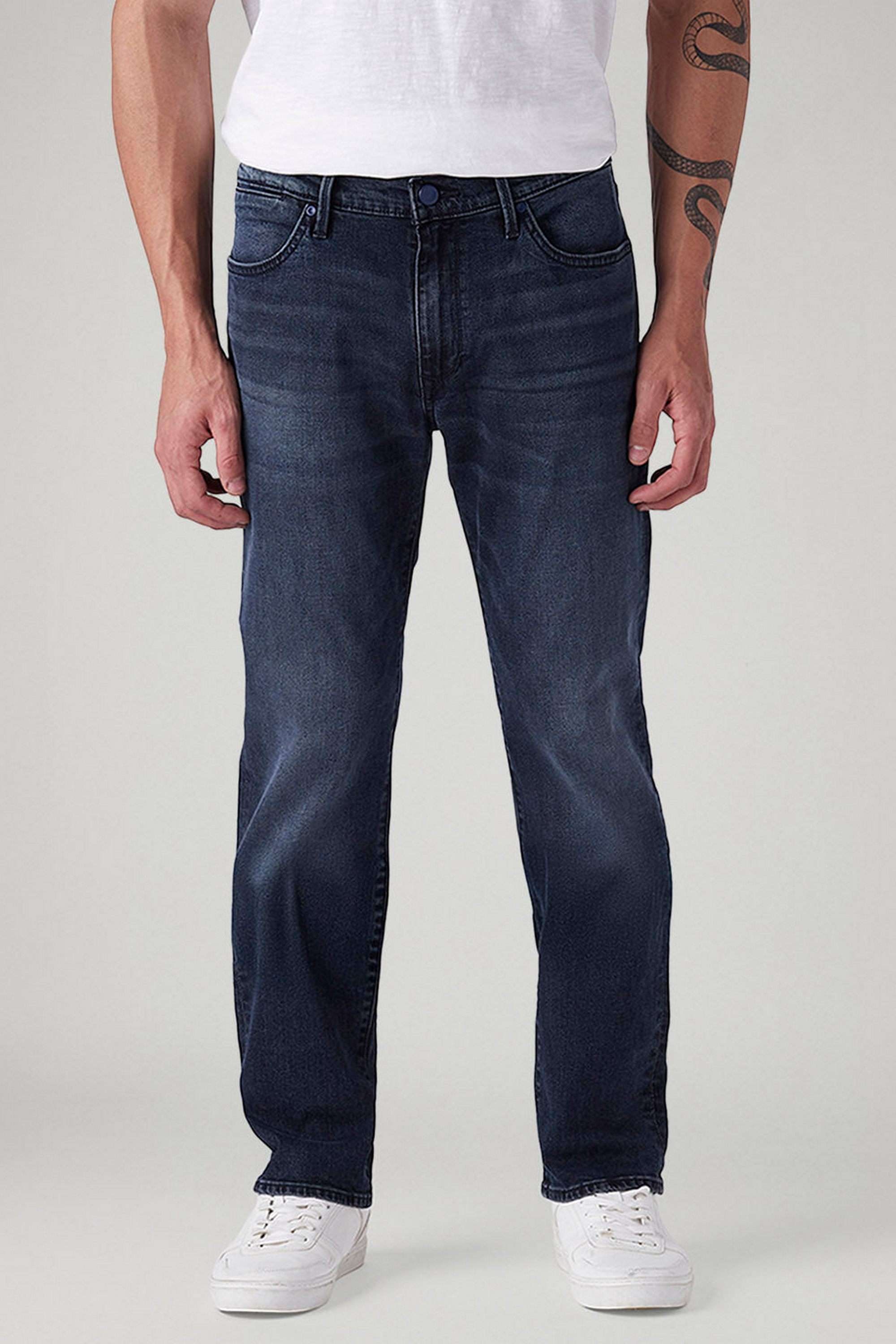 Light-Wash-Cotton-Slim-Fit-Men-s-Jeans