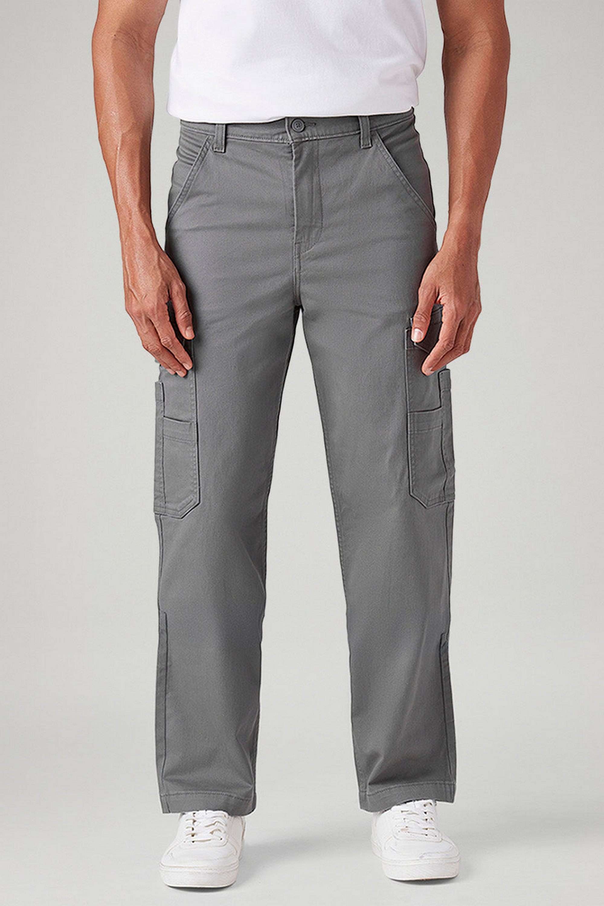 Solid-Cotton-Straight-Fit-Men-s-Casual-Wear-Trousers
