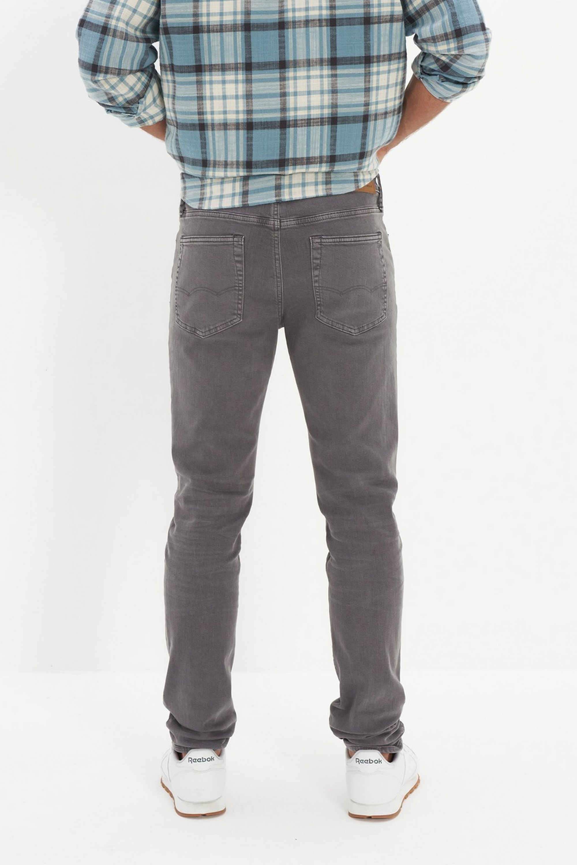 Solid-Cotton-Stretch-Slim-Fit-Men-s-Jeans