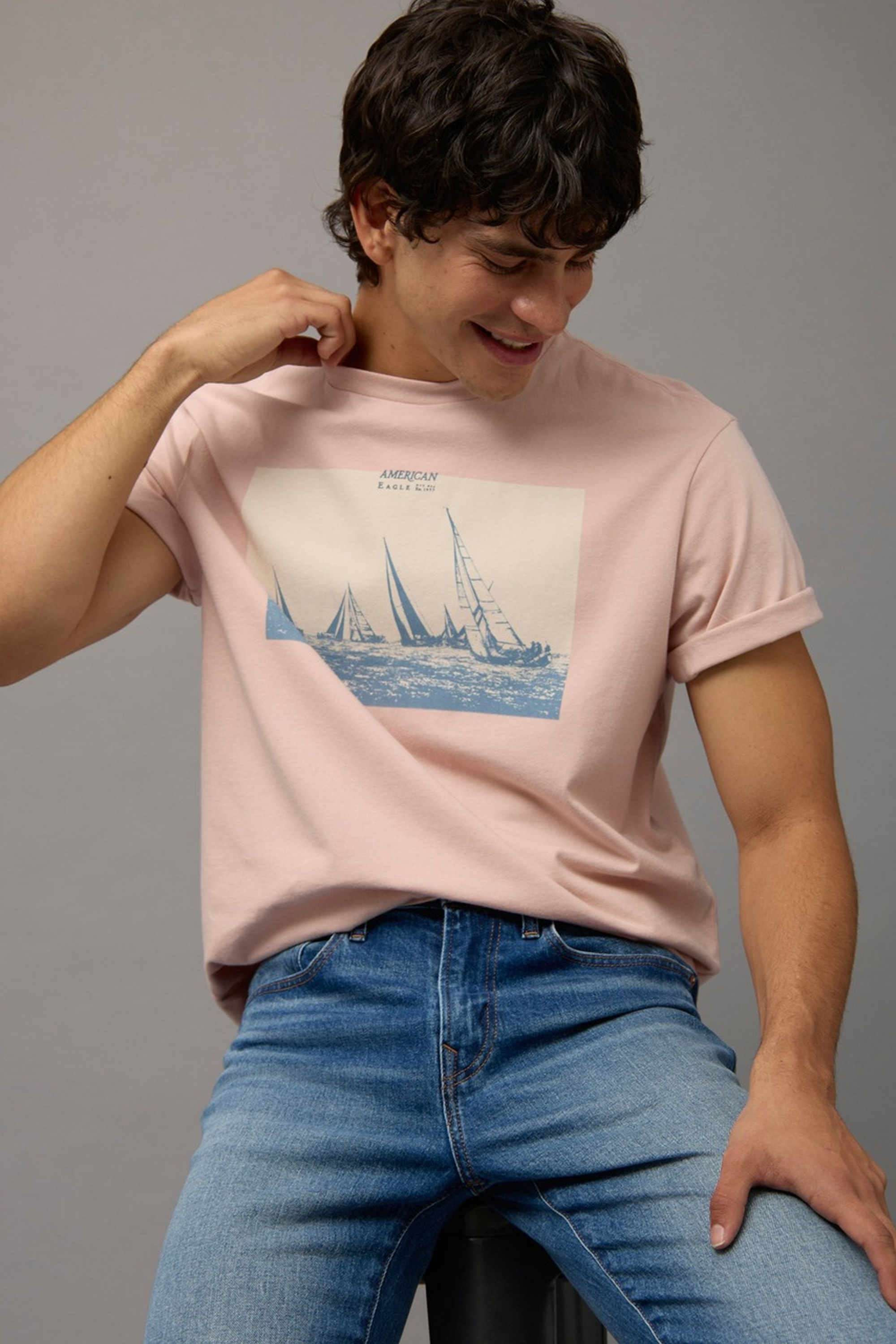 Solid-Cotton-Round-Neck-Men-s-T-Shirt