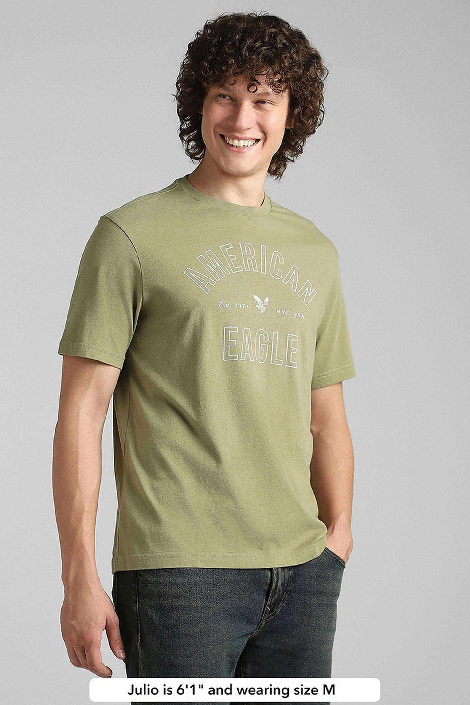 Solid-Polyester-Cotton-Round-Neck-Men-s-T-Shirt