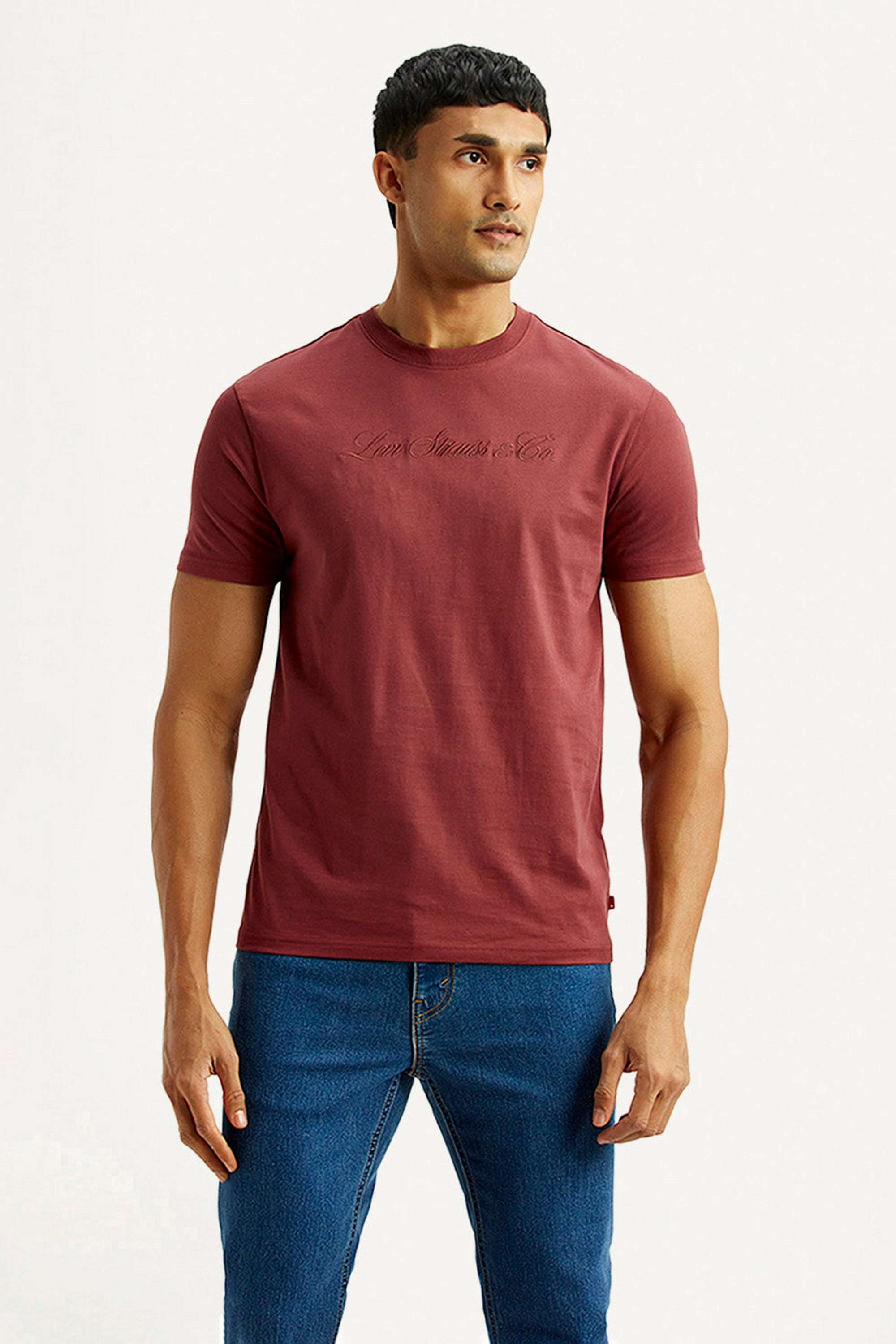 Embroidered-Cotton-Round-Neck-Men-s-T-Shirt