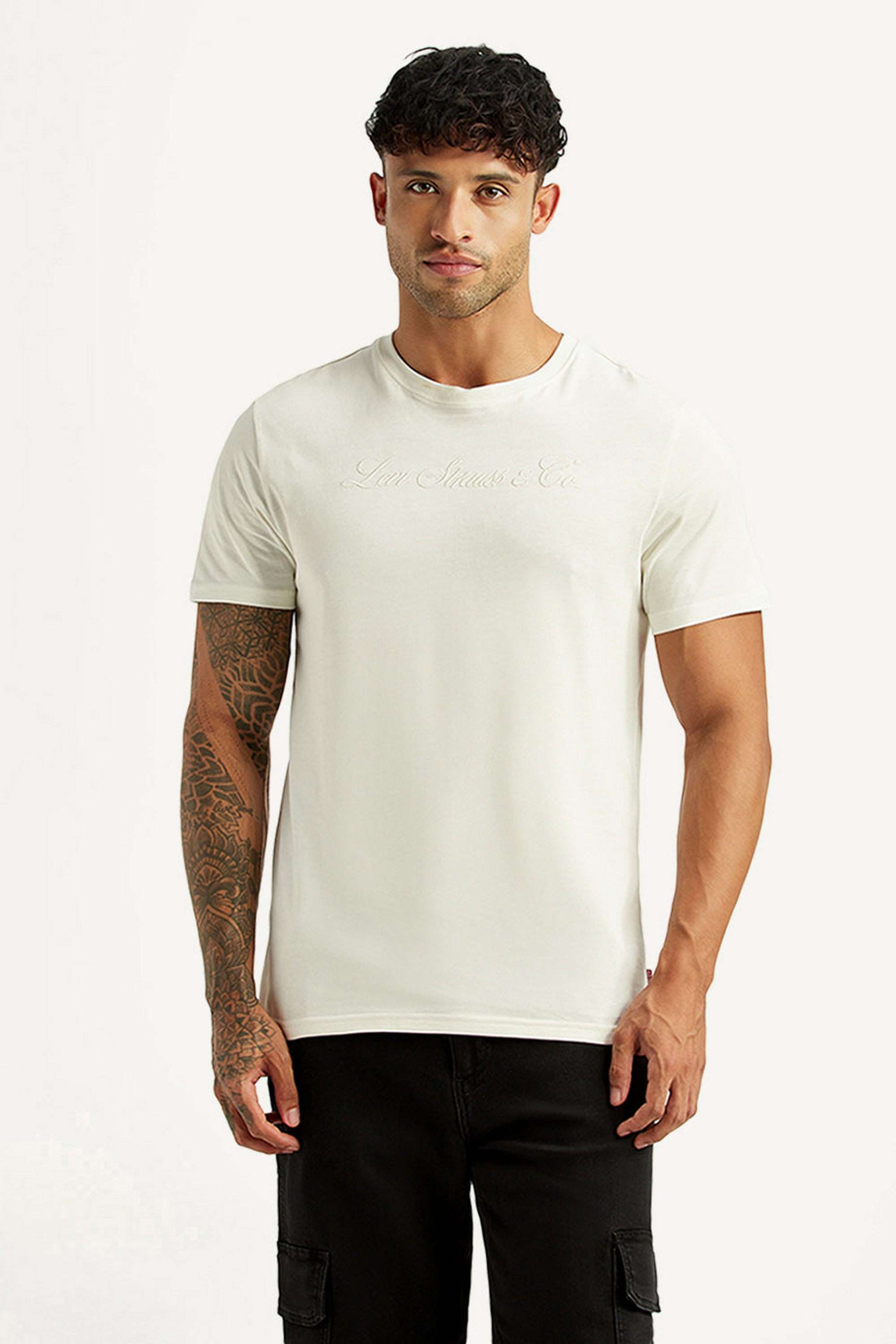 Embroidered-Cotton-Round-Neck-Men-s-T-Shirt