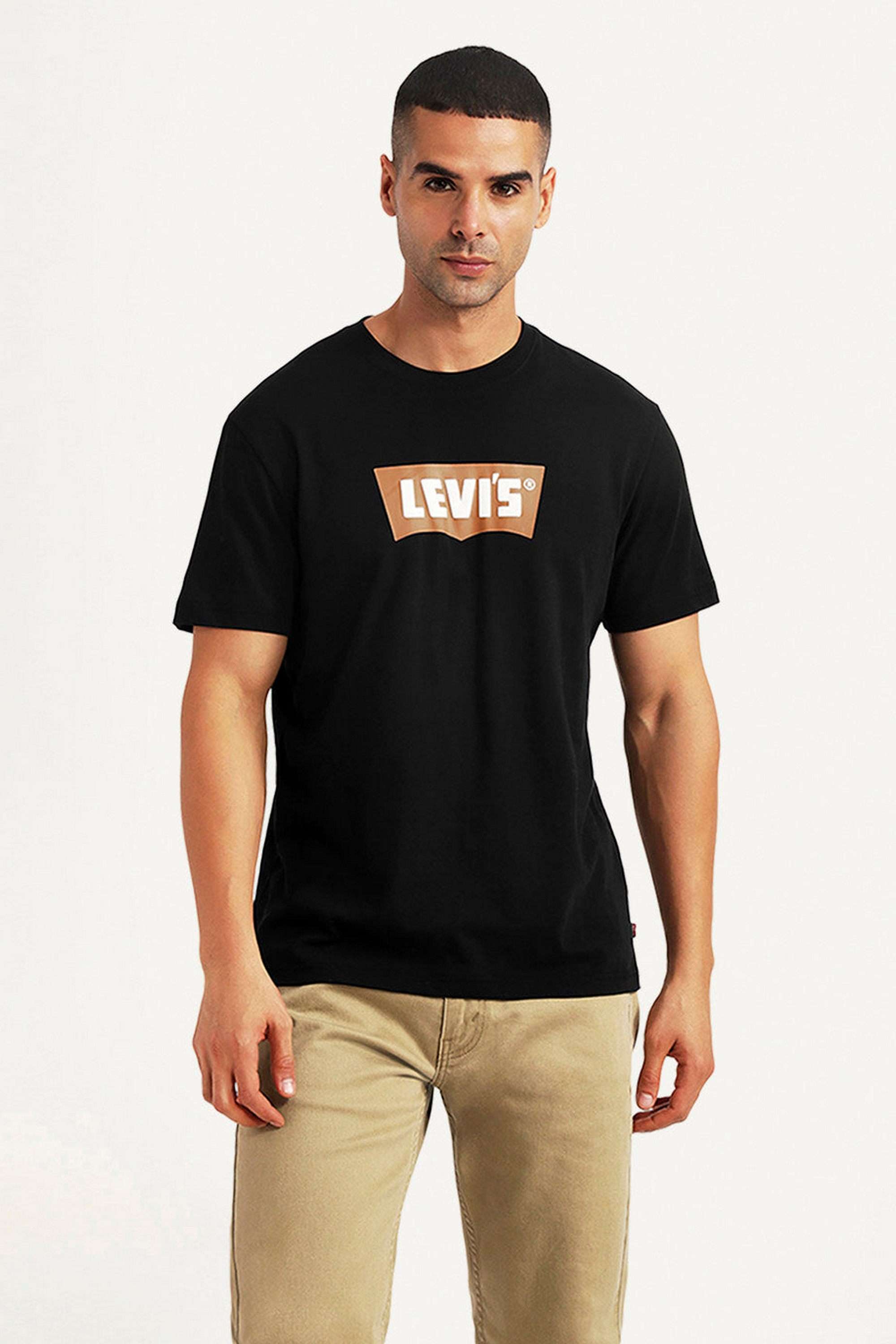 Brand-Logo-Cotton-Round-Neck-Men-s-T-Shirt
