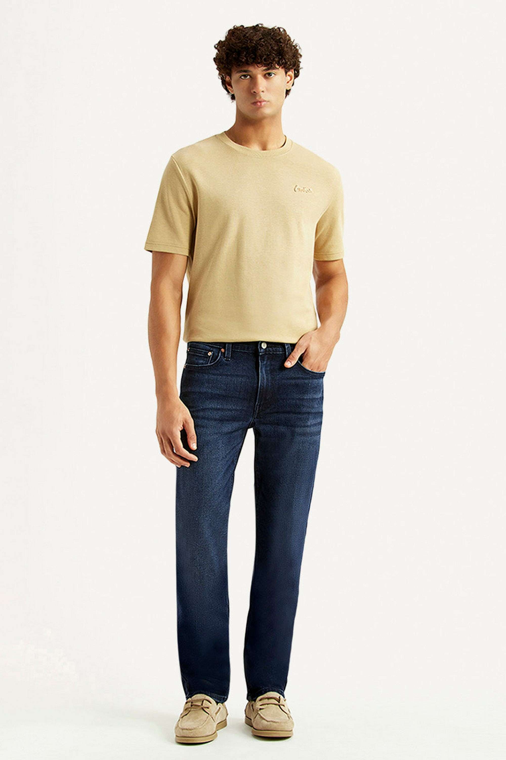 Light-Wash-Cotton-Slim-Fit-Men-s-Jeans