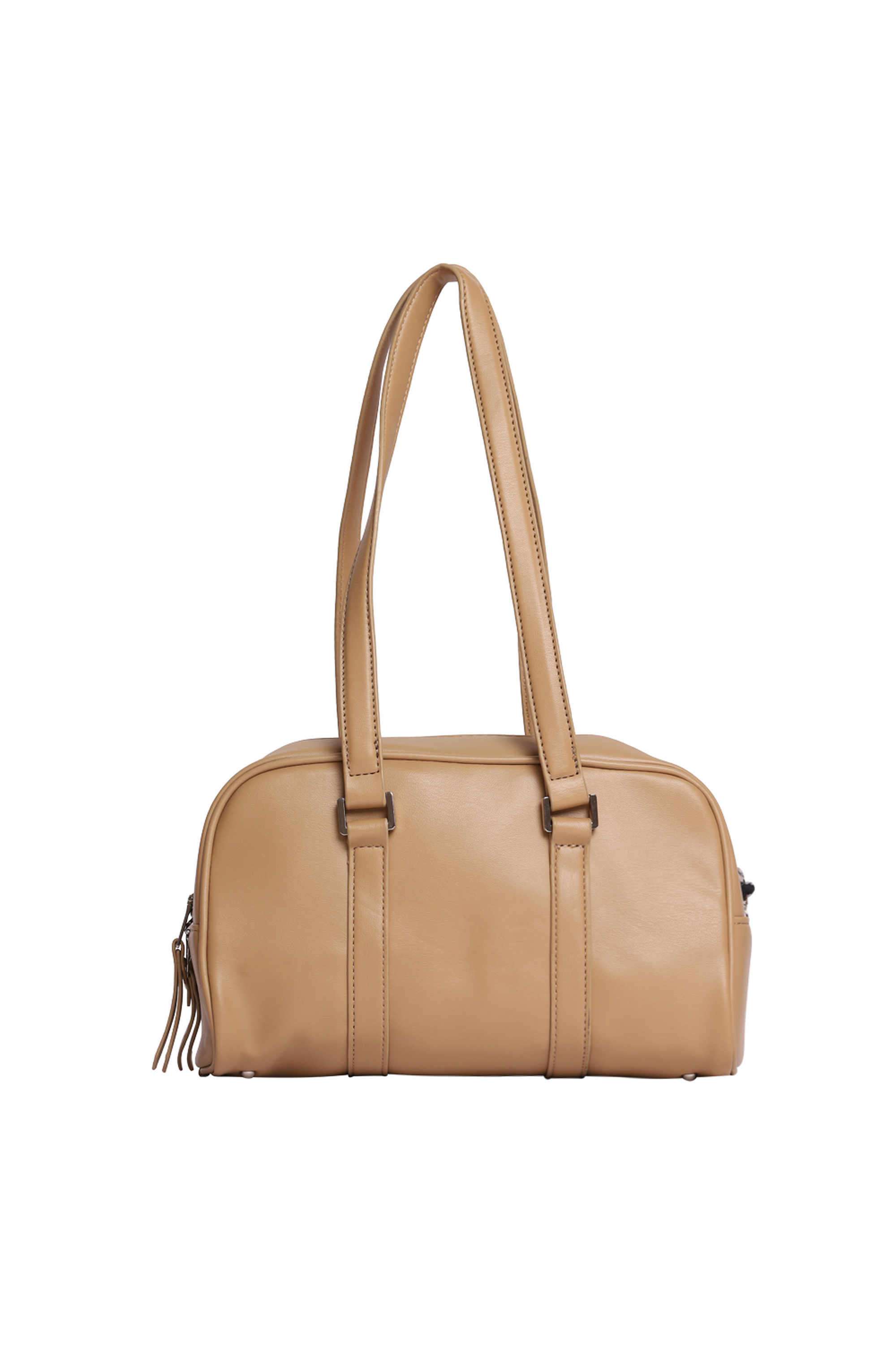 Zipper-Closure-PU-Women-Casual-Wear-Satchel