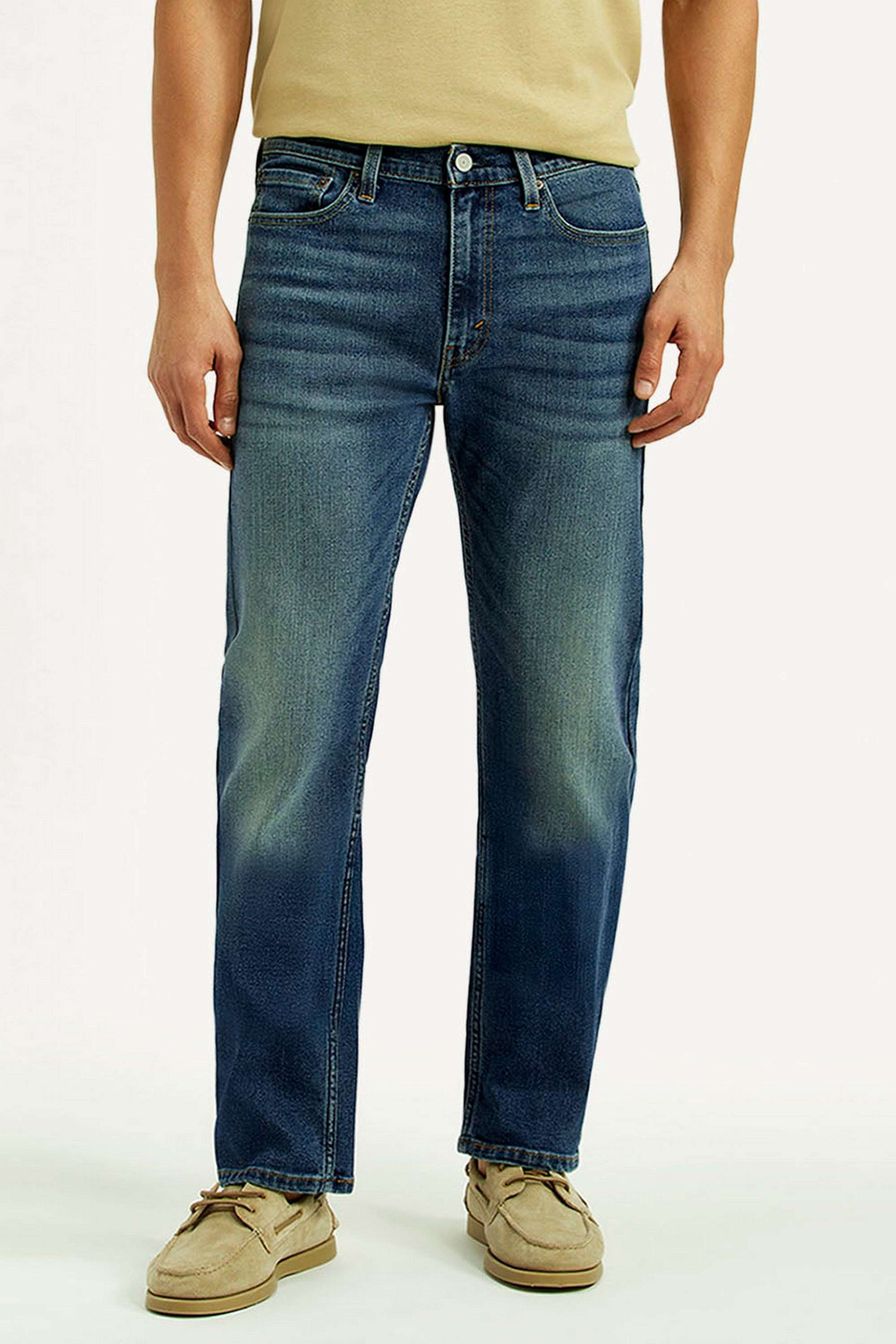Light-Wash-Cotton-Slim-Fit-Men-s-Jeans