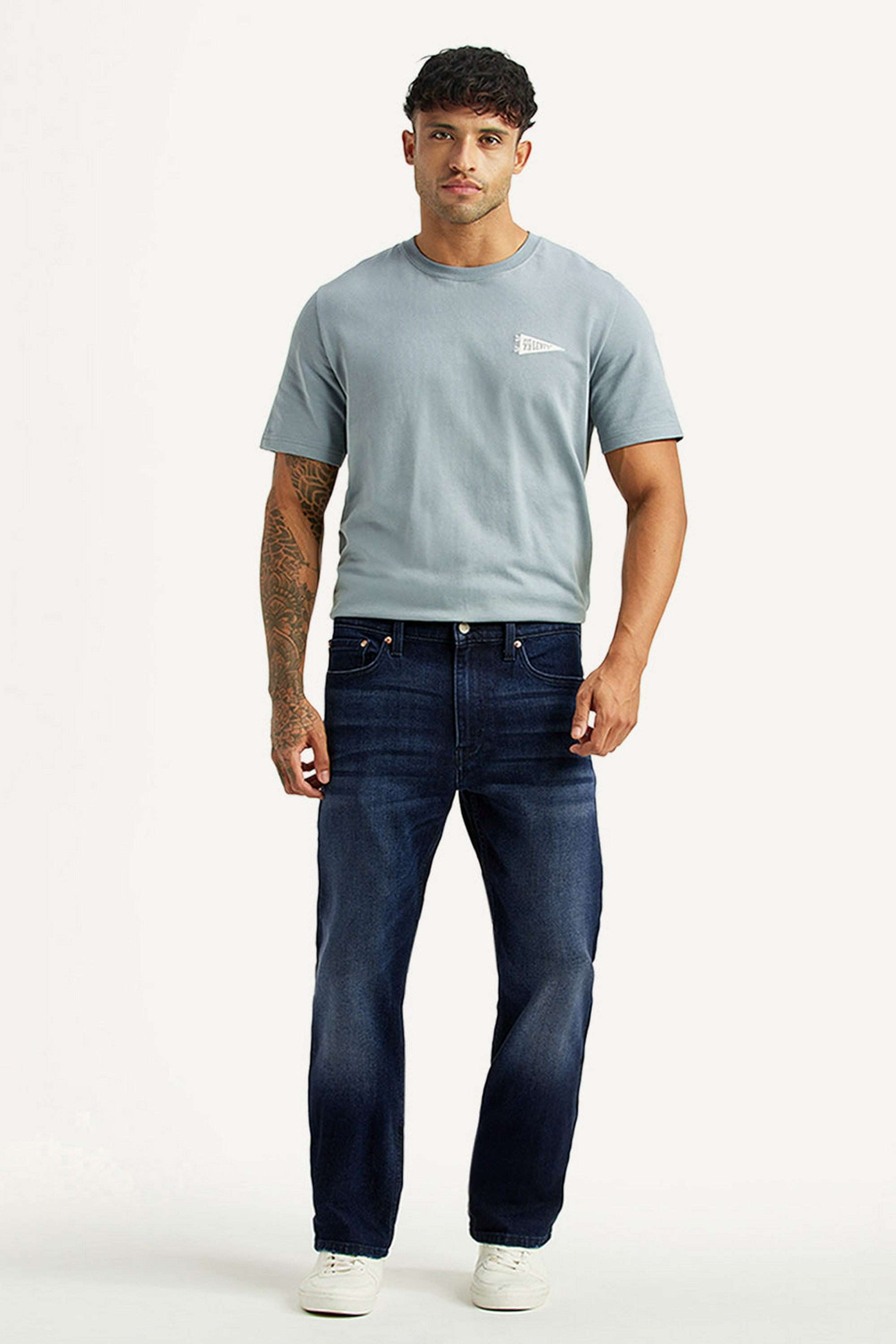Light-Wash-Cotton-Slim-Fit-Men-s-Jeans