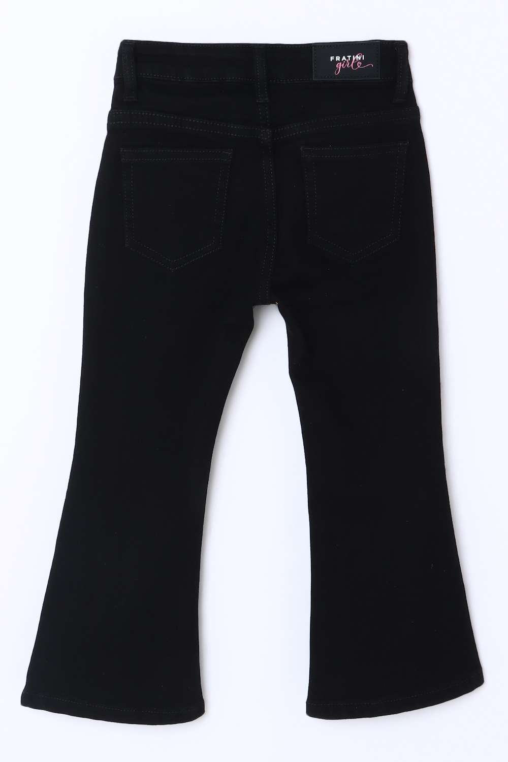 Embellished-Blended-Fabric-Regular-Fit-Girls-Jeans