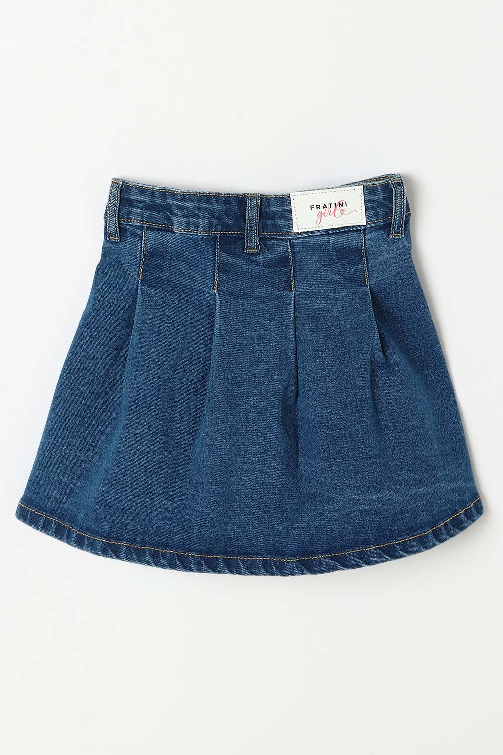 Solid-Blended-Fabric-Regular-Fit-Girls-Skirts