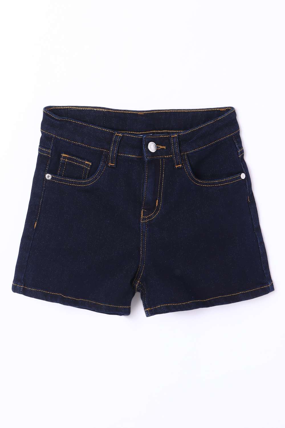 Solid-Regular-Fit-Regular-Fit-Girls-Shorts