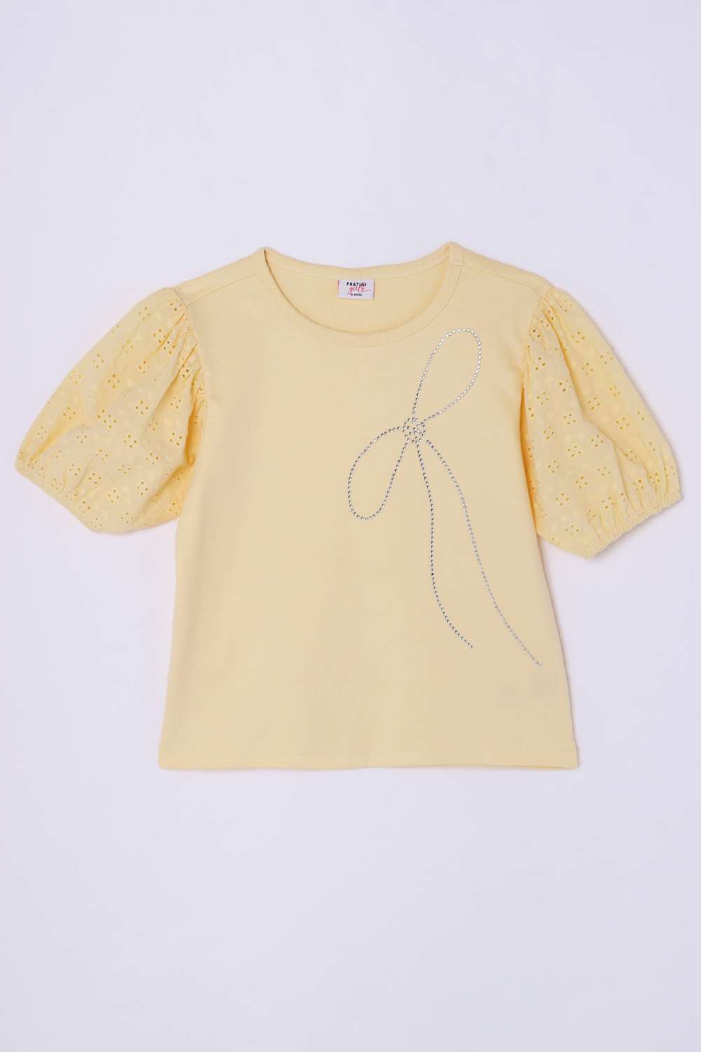 Embellished-Cotton-Round-Neck-Girls-T-Shirt