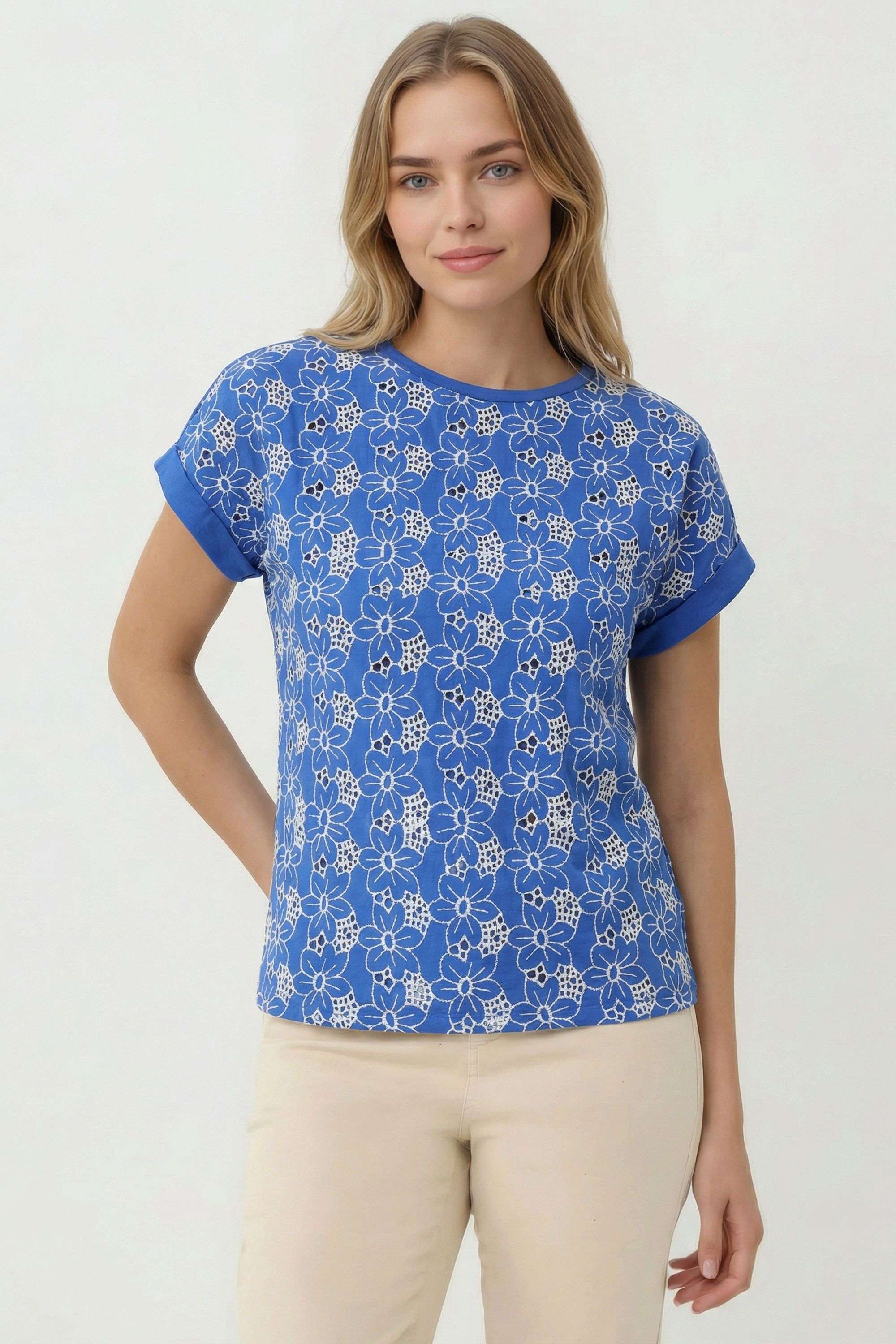 Printed-Cotton-Round-Neck-Women-s-T-Shirt
