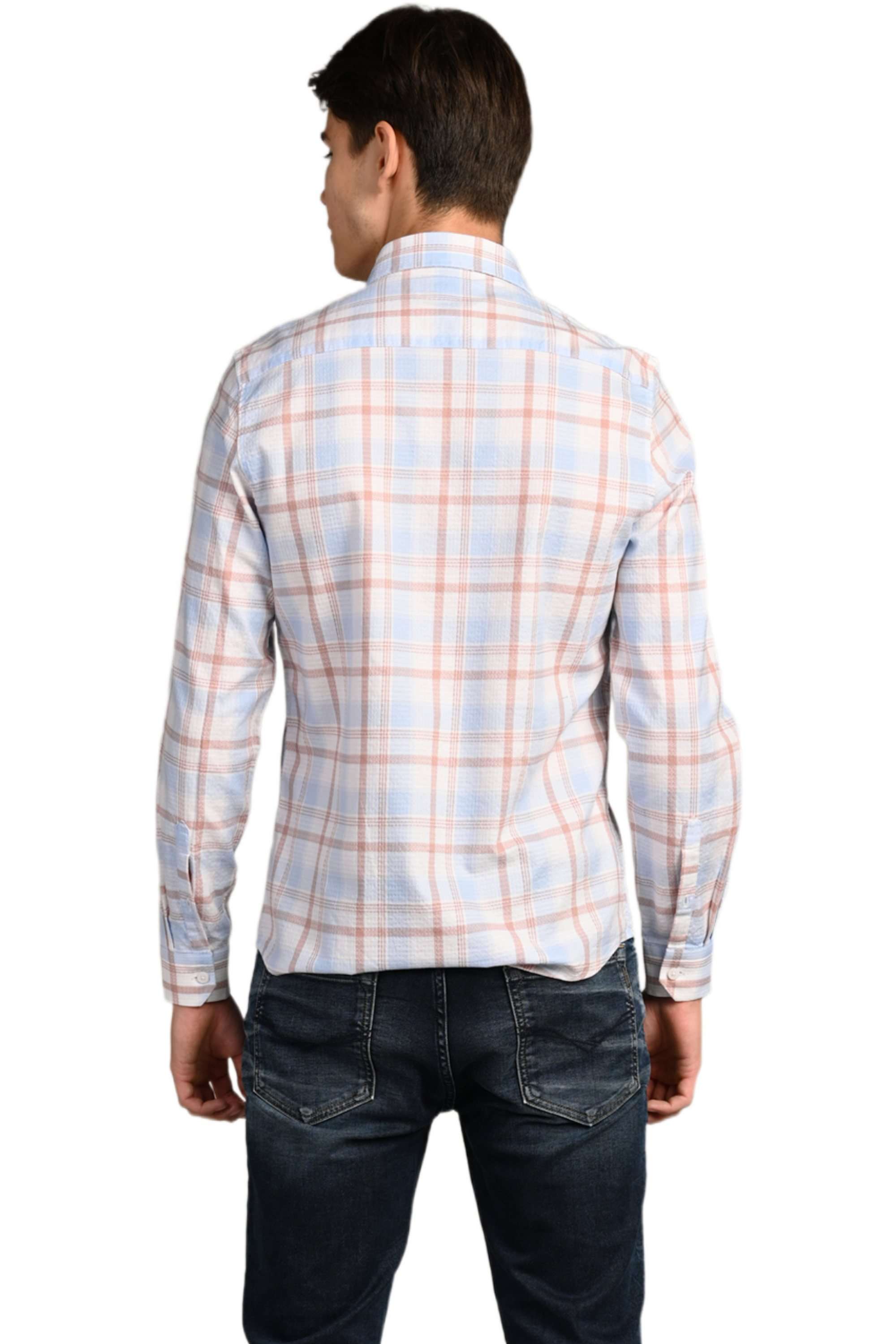Checks-Cotton-Regular-Fit-Men-Casual-Wear-Shirt