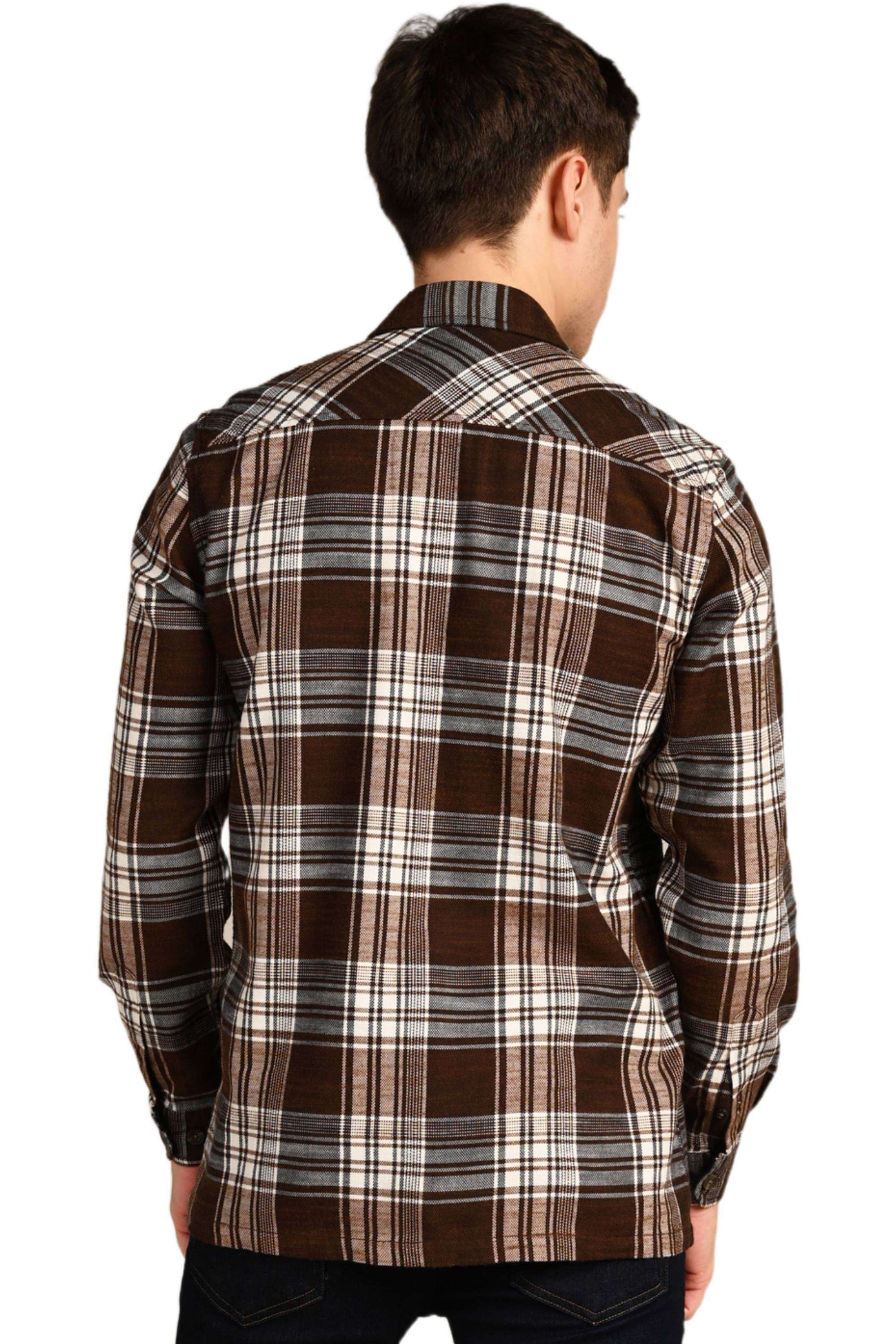 Checks-Cotton-Straight-Fit-Men-s-Casual-Shirt