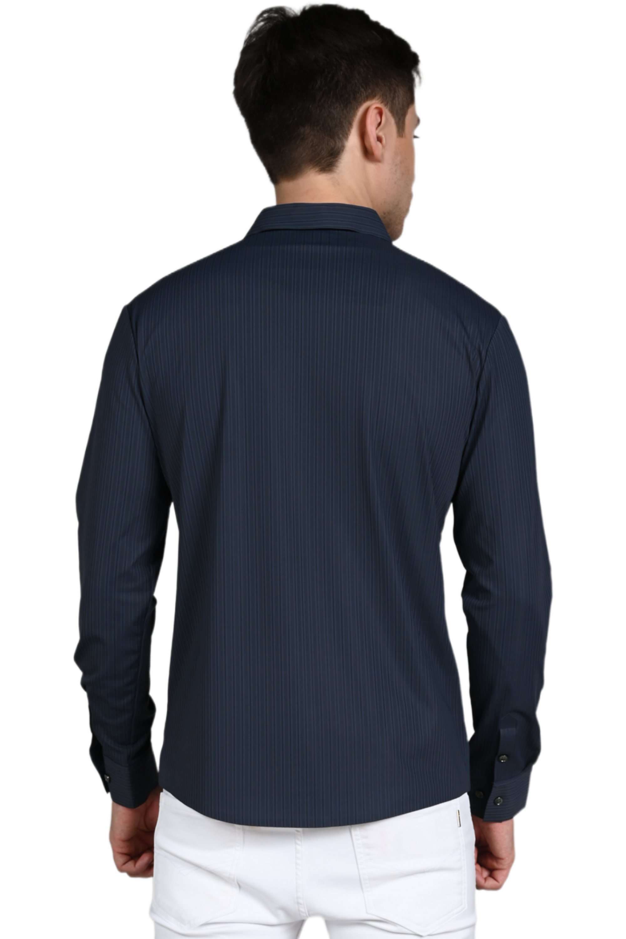 Solid-Blended-Fabric-Regular-Fit-Men-Casual-Wear-Shirt
