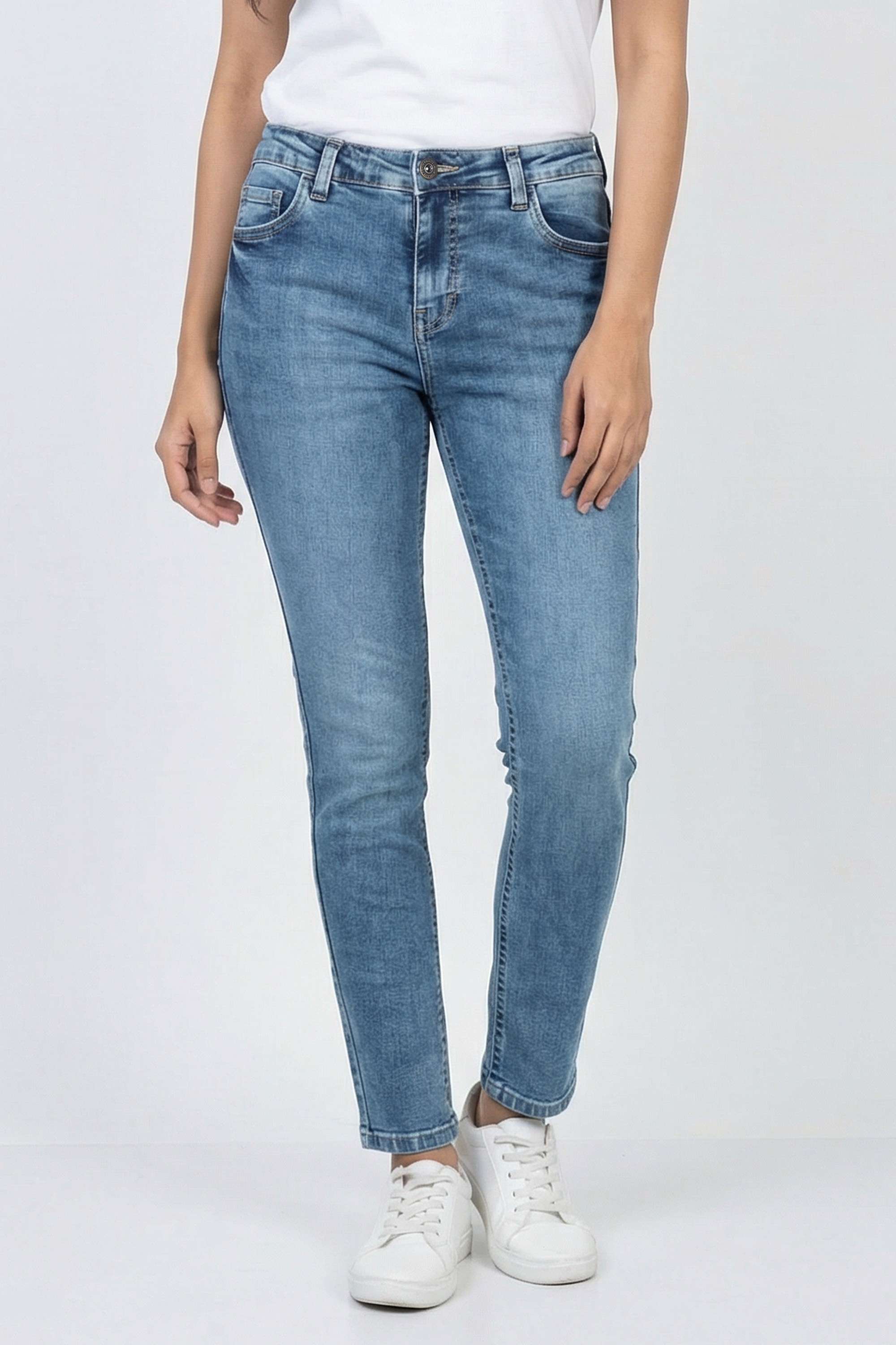 High-Rise-Whiskering-Denim-Skinny-Fit-Women-s-Jeans