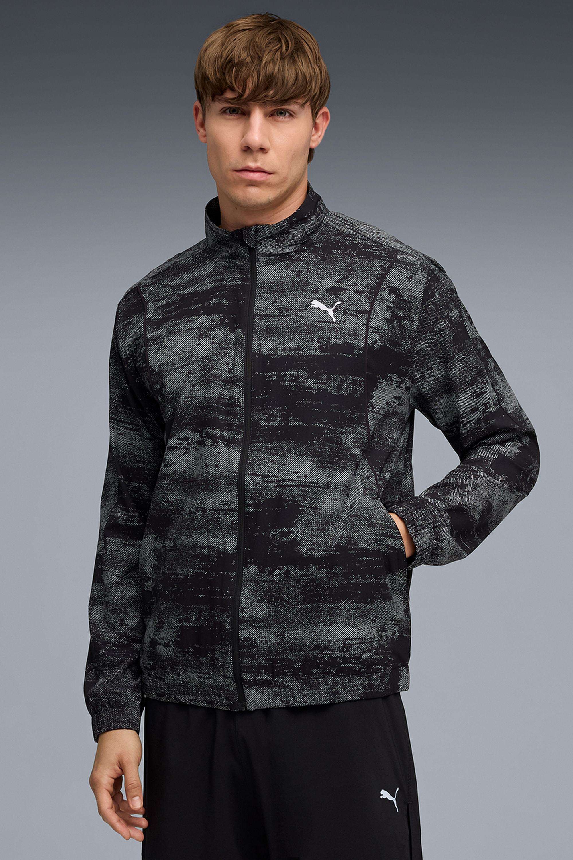 Printed-Polyester-Regular-Fit-Men-s-Jacket