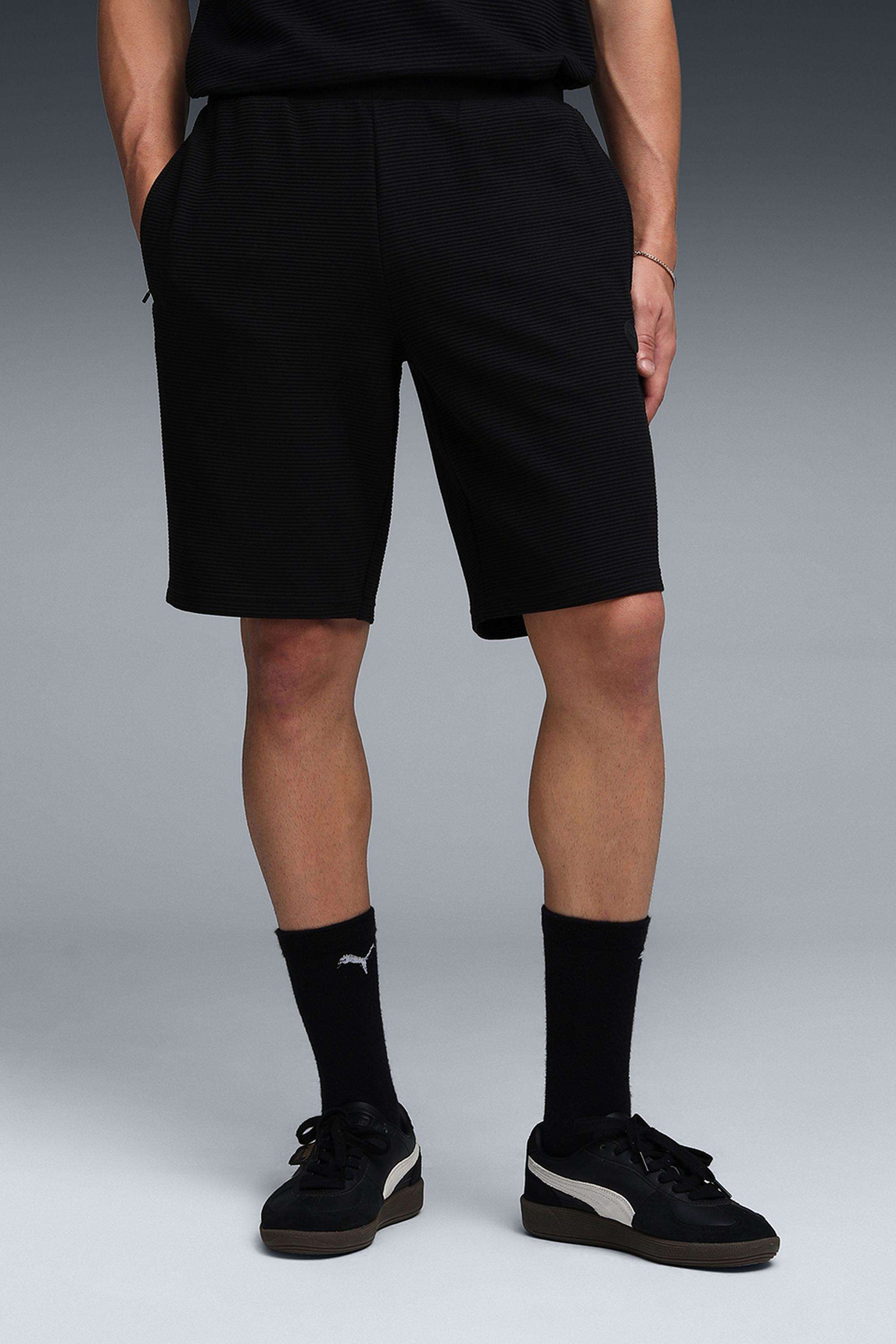 Solid-Cotton-Regular-Fit-Men-s-Shorts