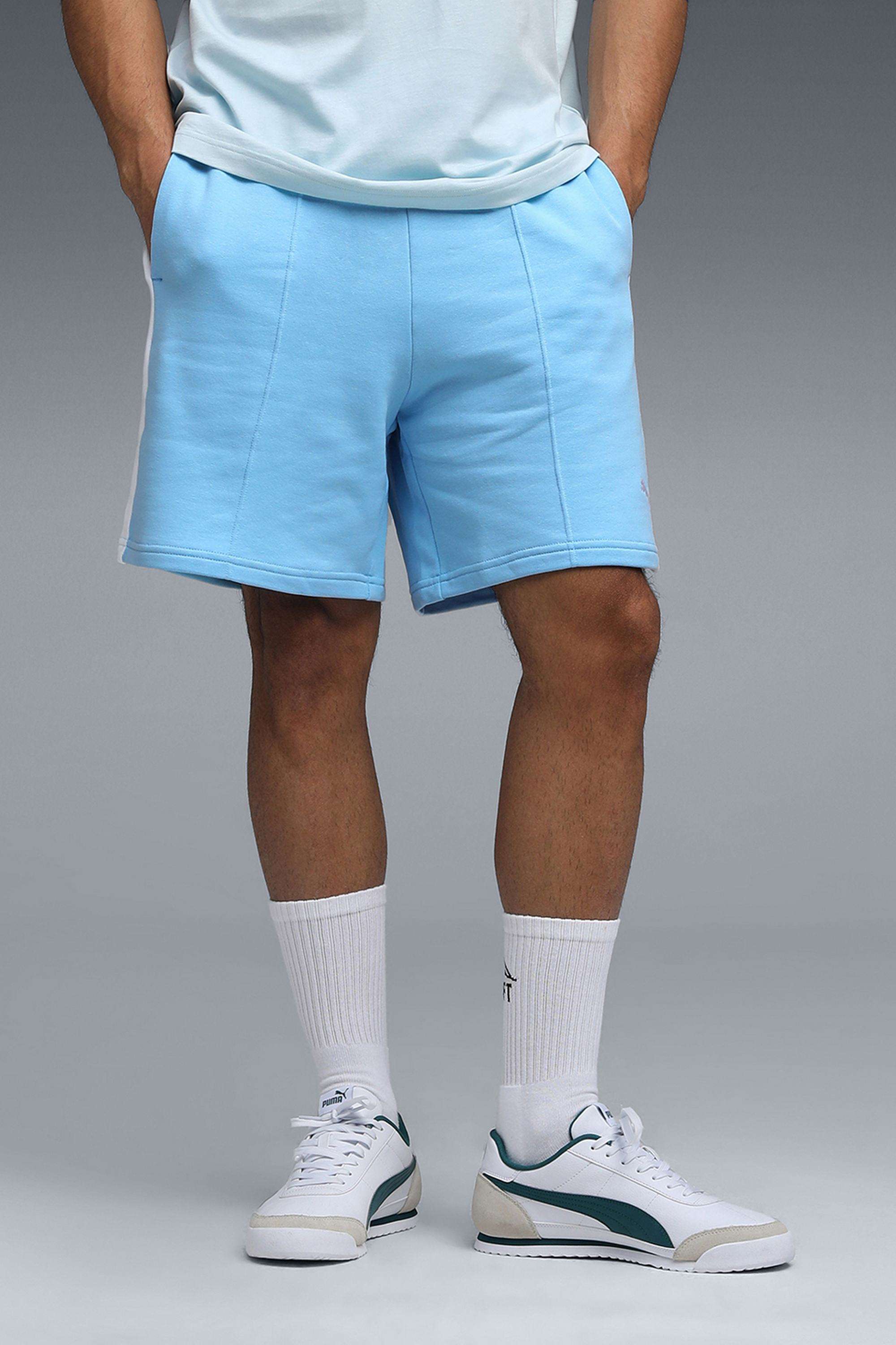 Solid-Cotton-Regular-Fit-Men-s-Shorts