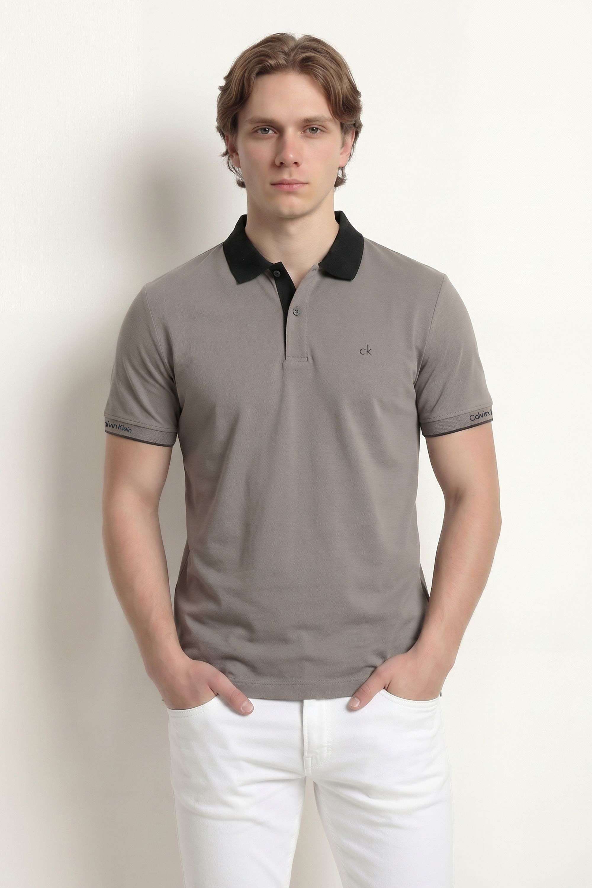 Solid-Cotton-Slim-Fit-Men-s-T-Shirt