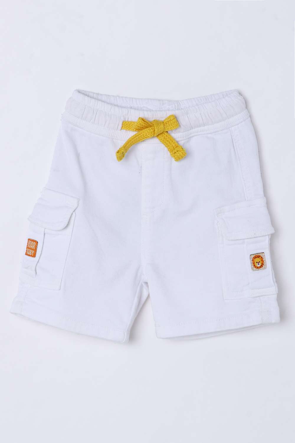 Solid-Denim-Regular-Fit-Infant-Boys-Shorts