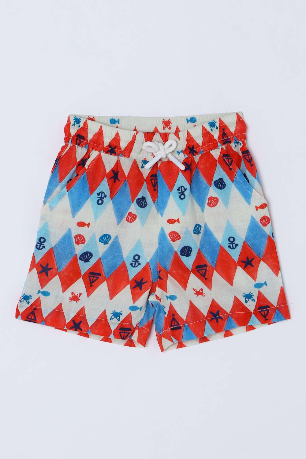 Graphic-Print-Cotton-Regular-Fit-Infant-Boys-Shorts