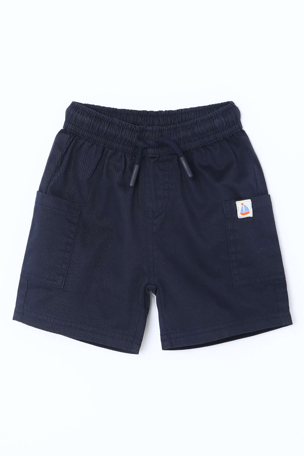 Solid-Blended-Fabric-Regular-Fit-Infant-Boys-Shorts