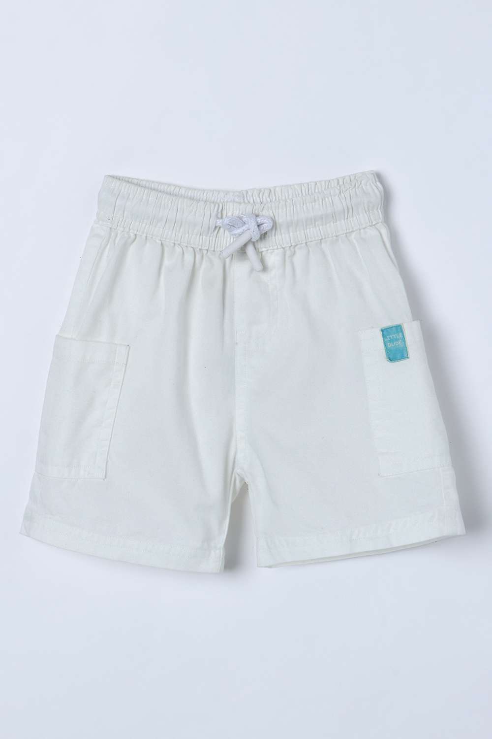Solid-Blended-Fabric-Regular-Fit-Infant-Boys-Shorts