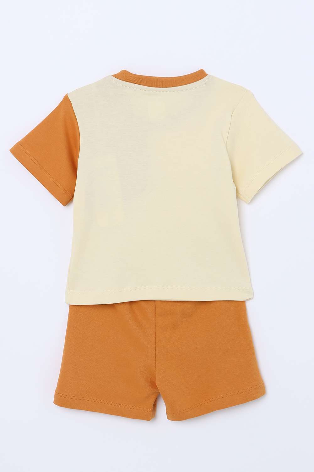 Color-Block-Cotton-Round-Neck-Infant-Boys-Casual-Wear-Clothing-Set