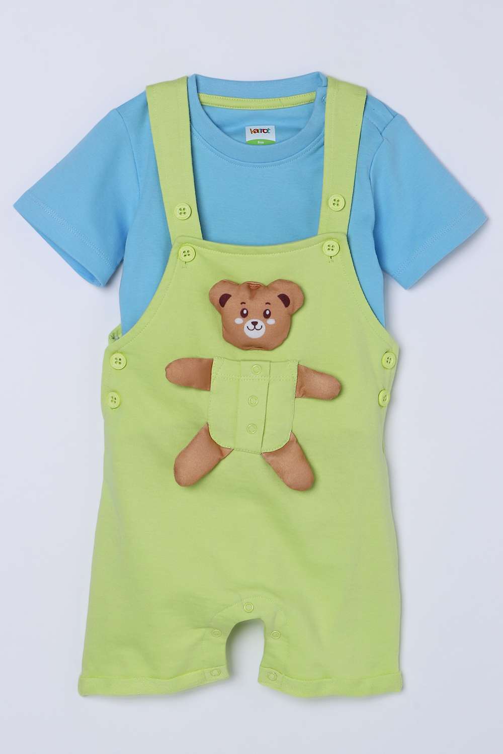 Solid-Cotton-Full-Length-Infant-Boys-Dungaree