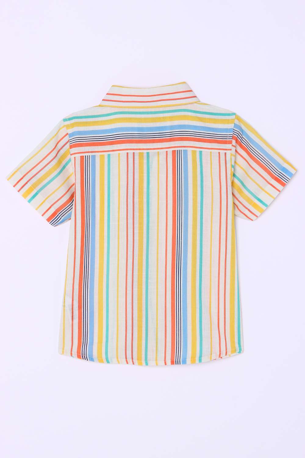 Printed-Cotton-Collared-Infant-Boys-Shirt