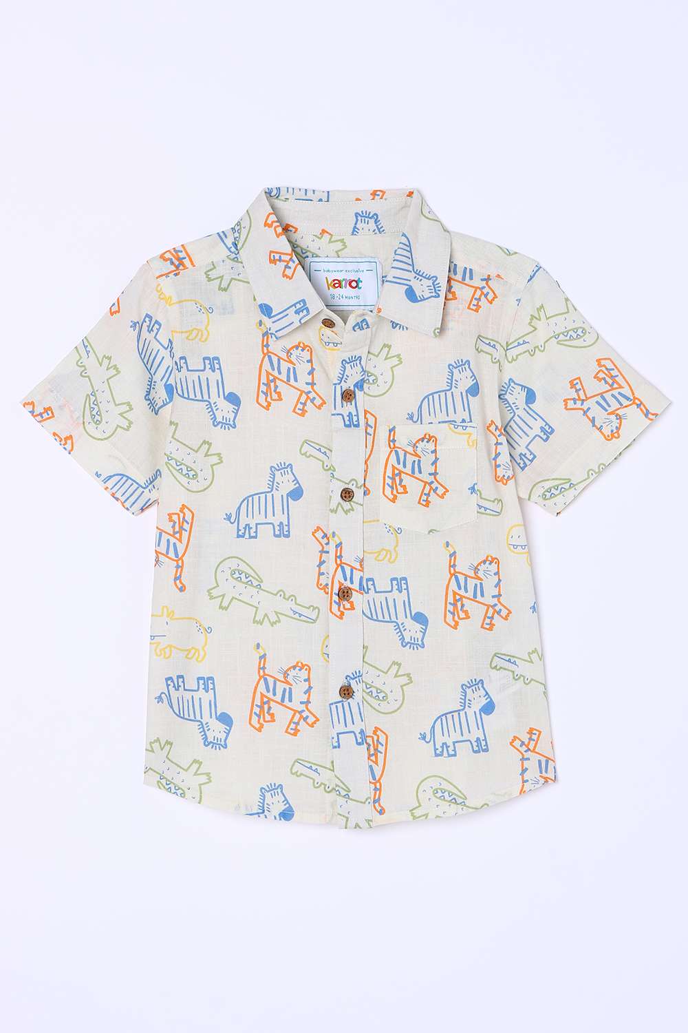 Printed-Cotton-Collared-Infant-Boys-Shirt