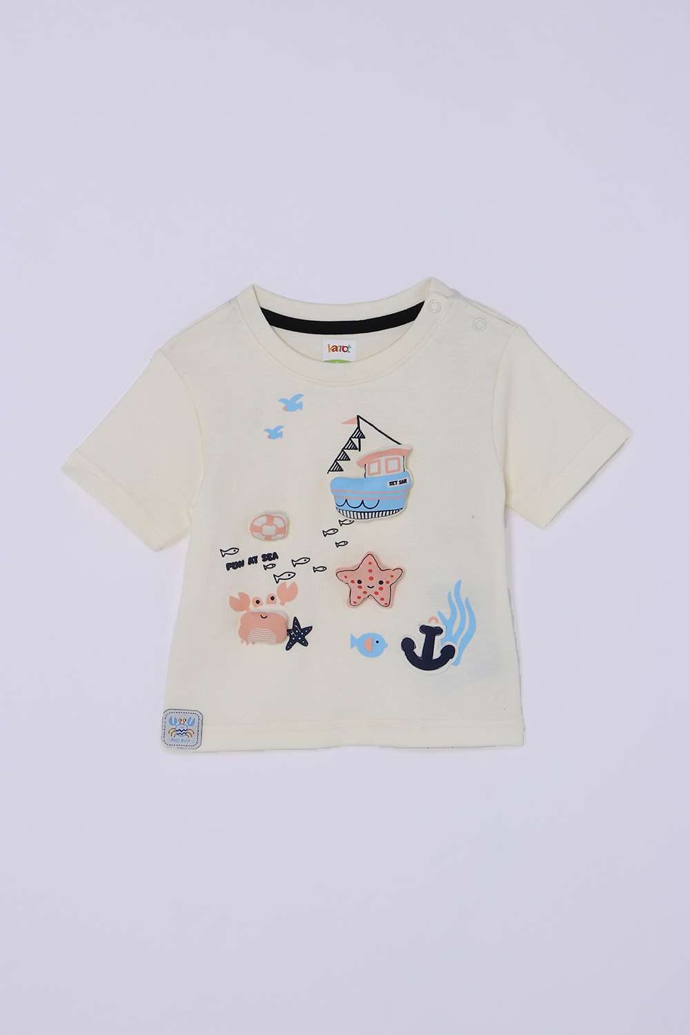 Character-Print-Blended-Fabric-Regular-Fit-Infant-Boys-T-Shirt
