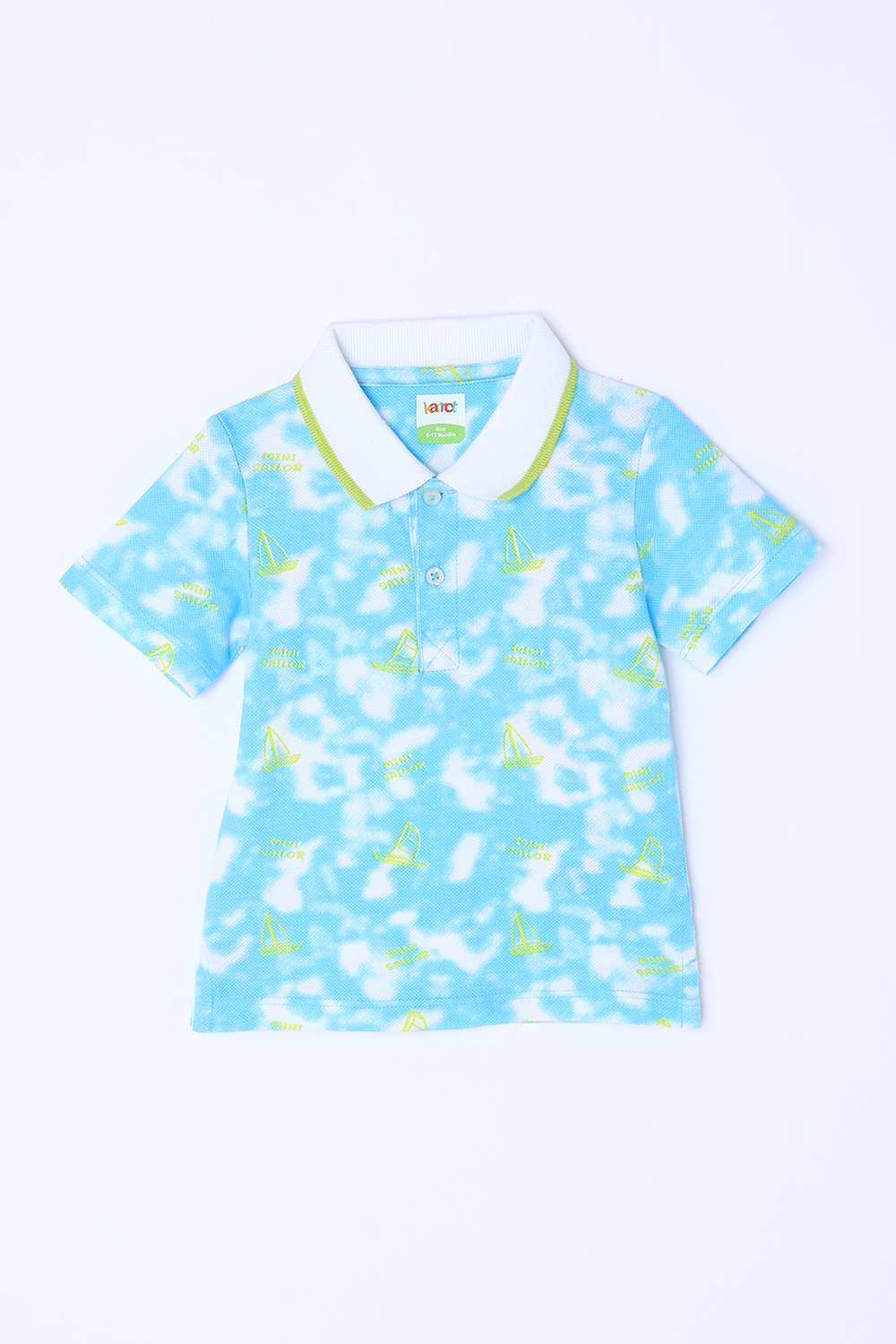 Graphic-Print-Blended-Fabric-Regular-Fit-Infant-Boys-T-Shirt