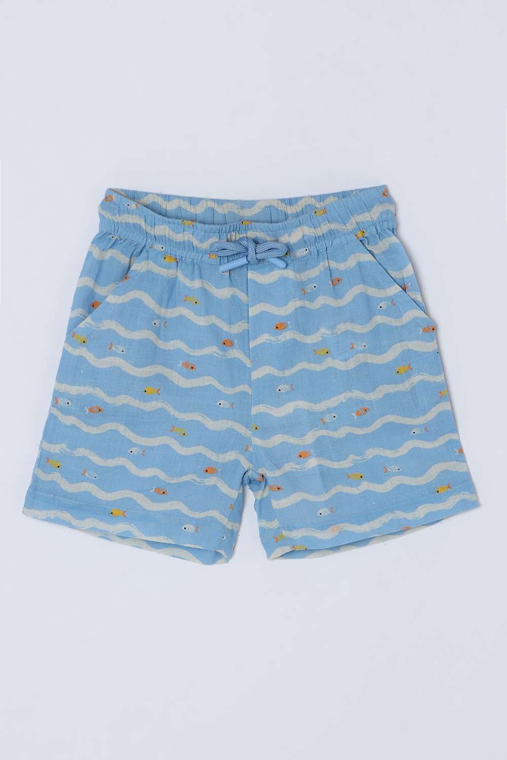 Character-Print-Cotton-Regular-Fit-Infant-Boys-Shorts