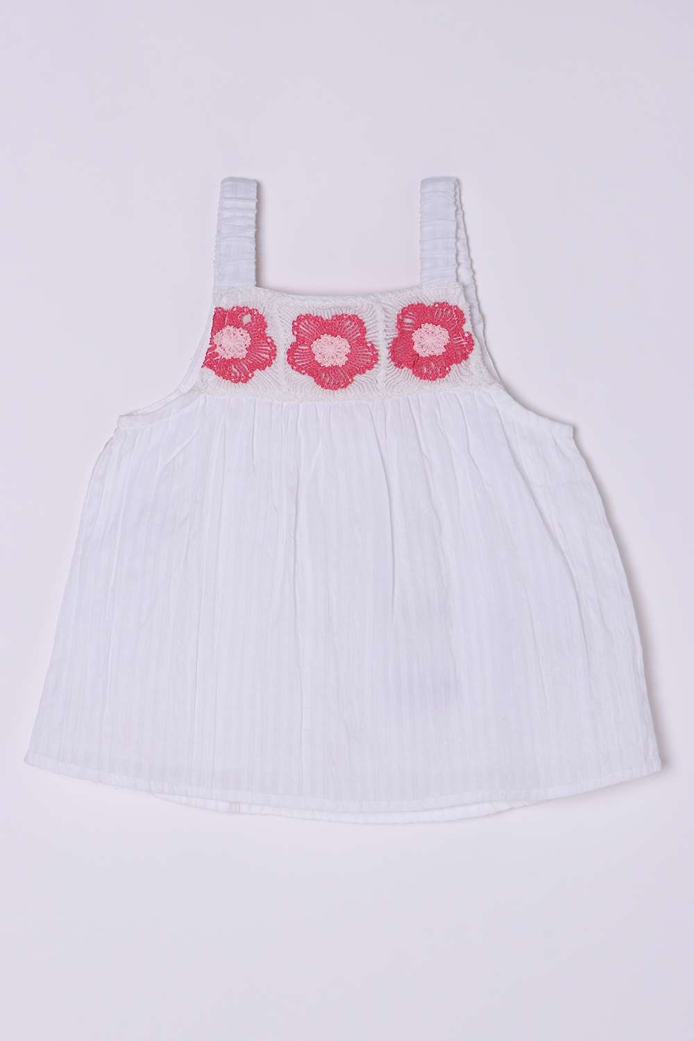 Solid-Cotton-Square-Neck-Infant-Girls-Top