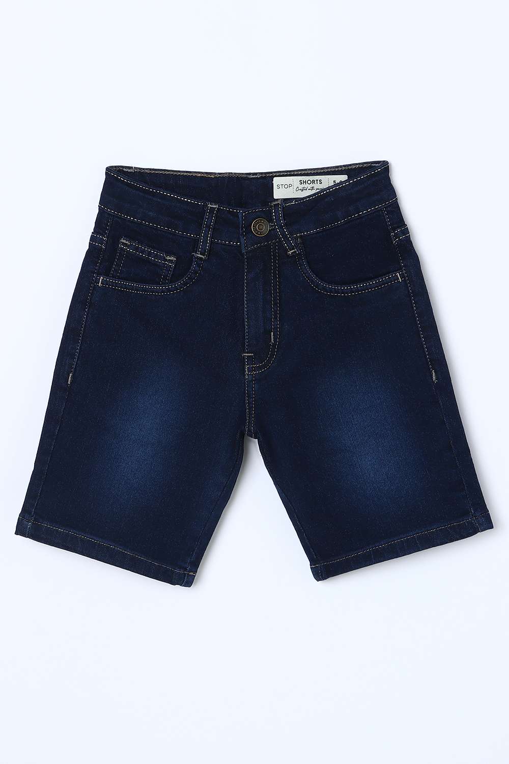 Solid-Cotton-Regular-Fit-Boys-Shorts