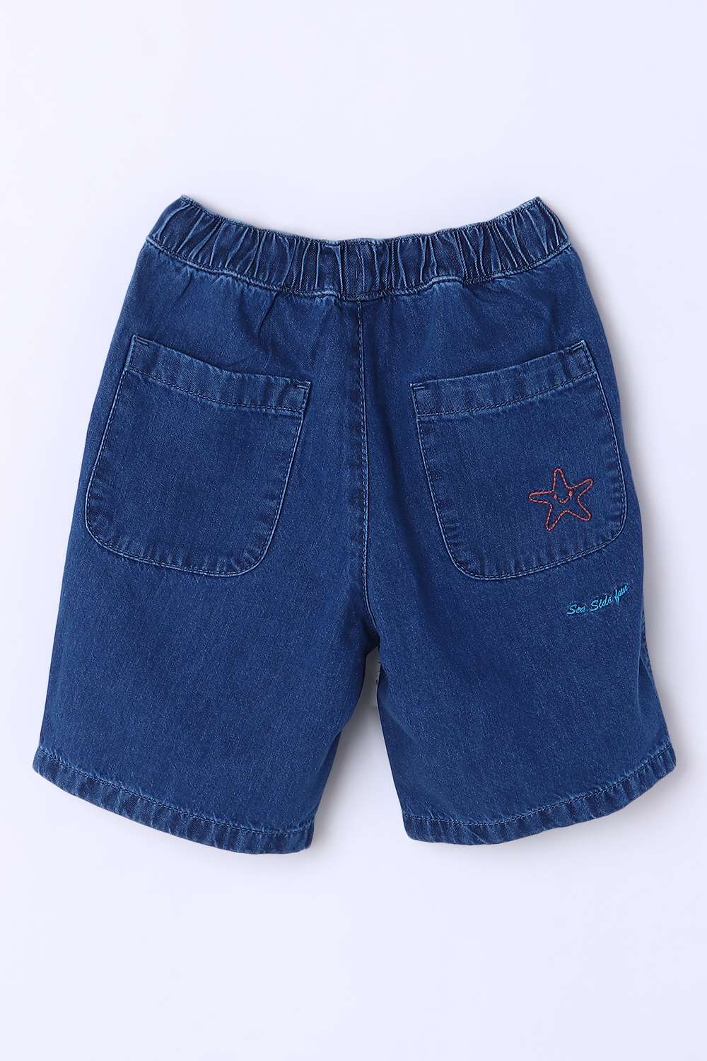 Solid-Blended-Fabric-Regular-Fit-Boys-Shorts