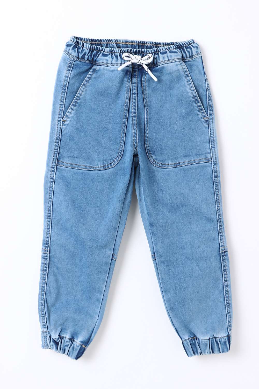 Solid-Blended-Fabric-Regular-Fit-Boys-Jeans