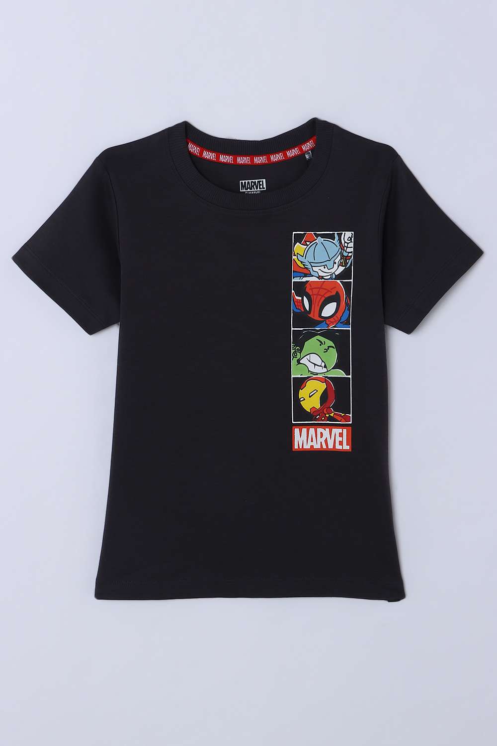 Graphic-Print-Cotton-Round-Neck-Boys-T-Shirt
